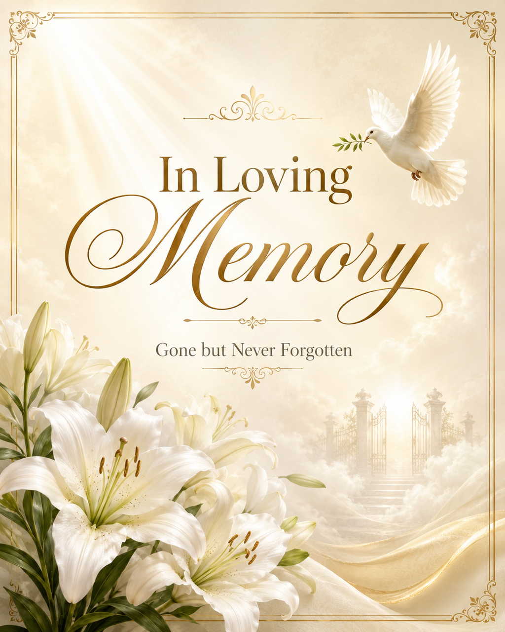 Custom Memorial Garden Flag - In Loving Memory Personalized Photo Flag Double Sided