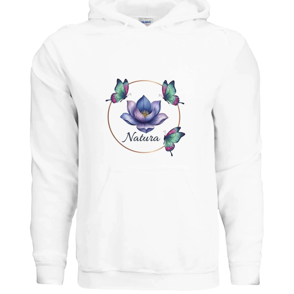 HEATHER RADIANT ORCHID - BACK Butterflies T-shirt