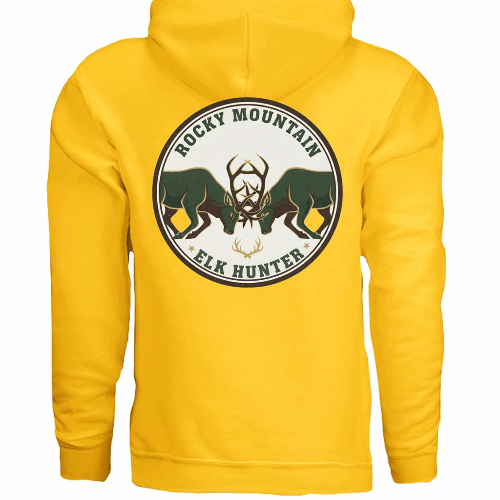 GOLD - BACK Elk Hunter LS T-Shirt