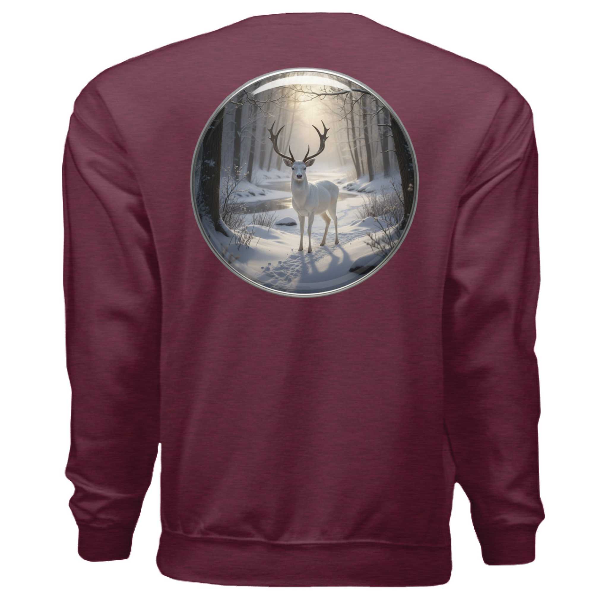 Heather Sport Dark Maroon - BACK