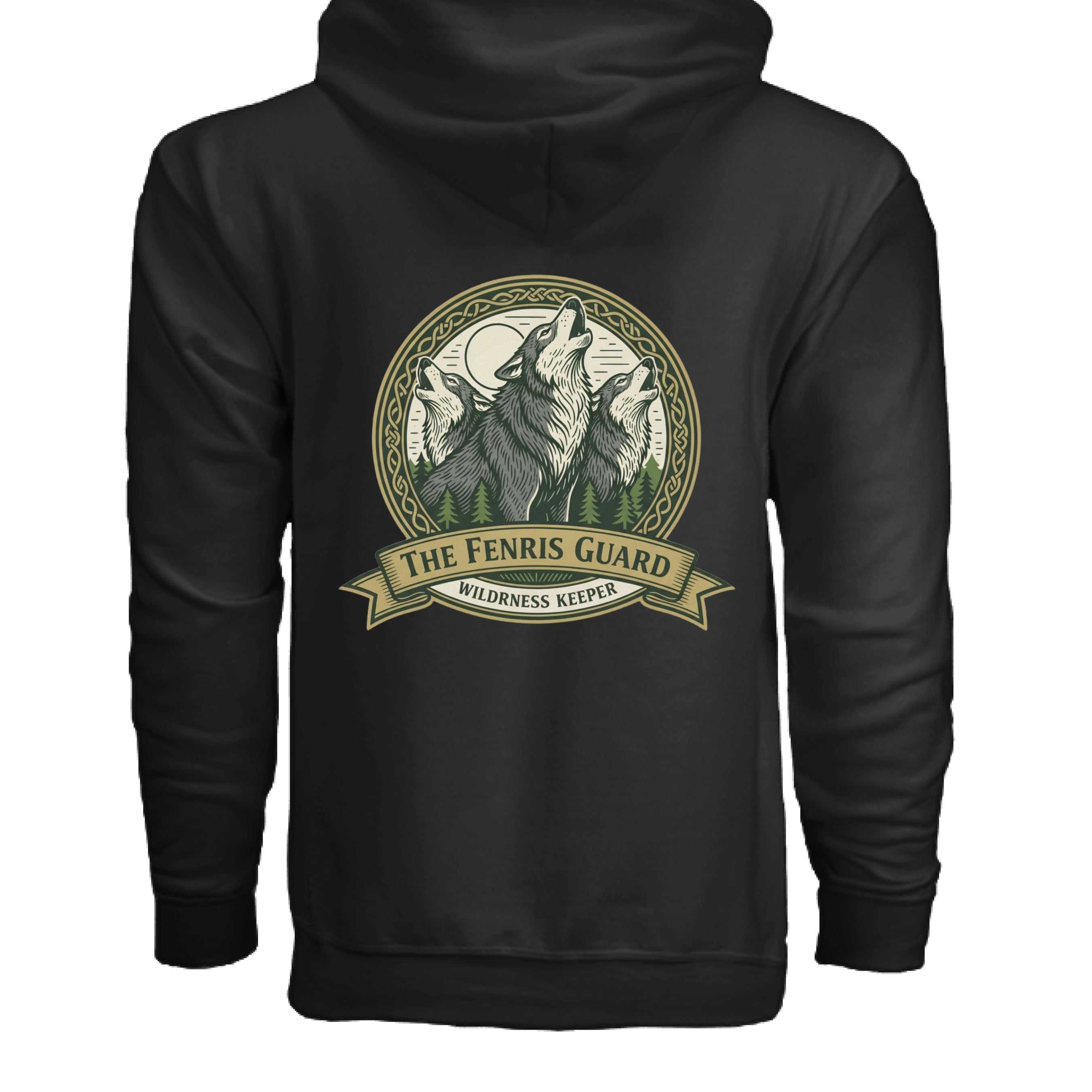 BLACK - BACK Gildan G186 Adult Heavy Blend