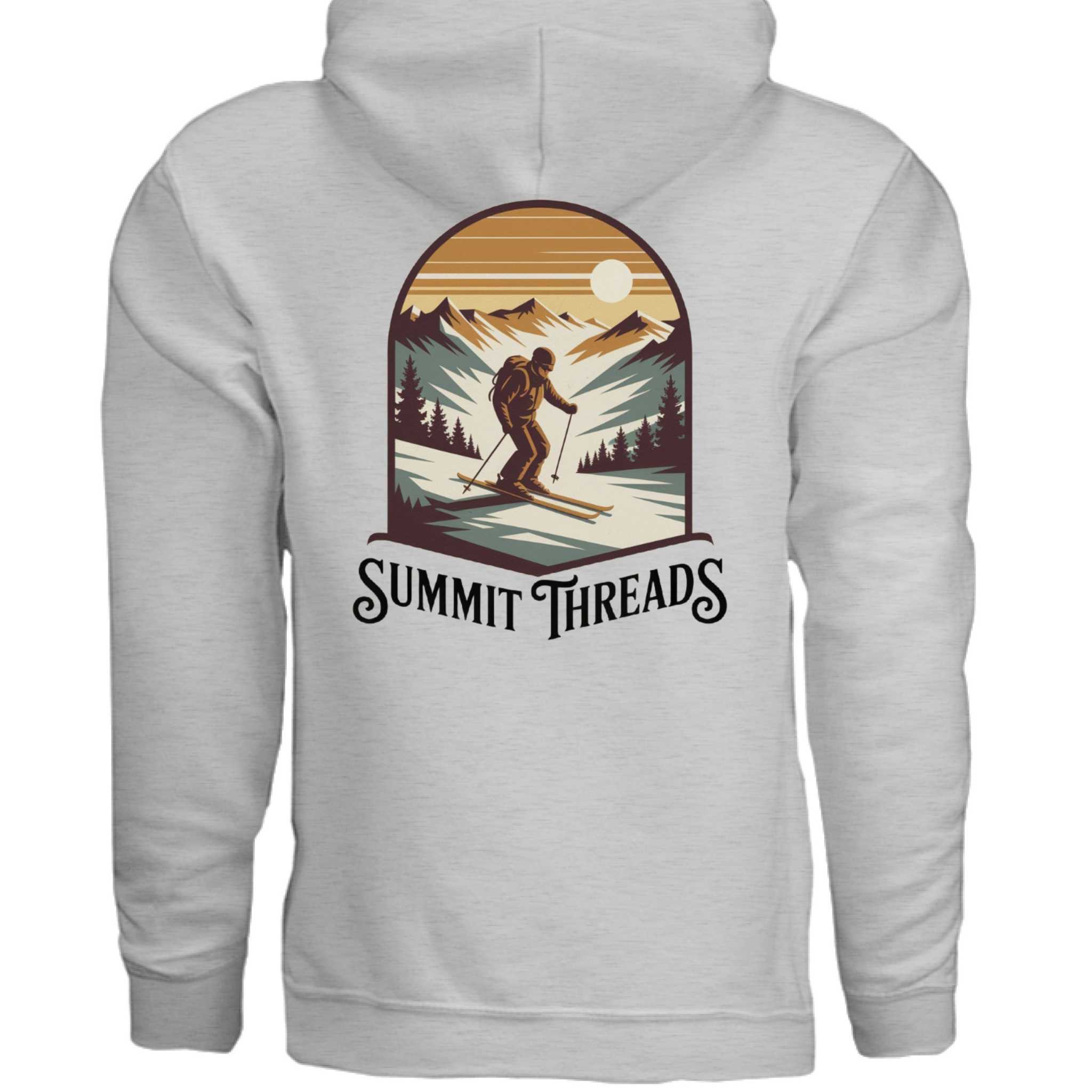 ASH - BACK Gildan G185 Hood