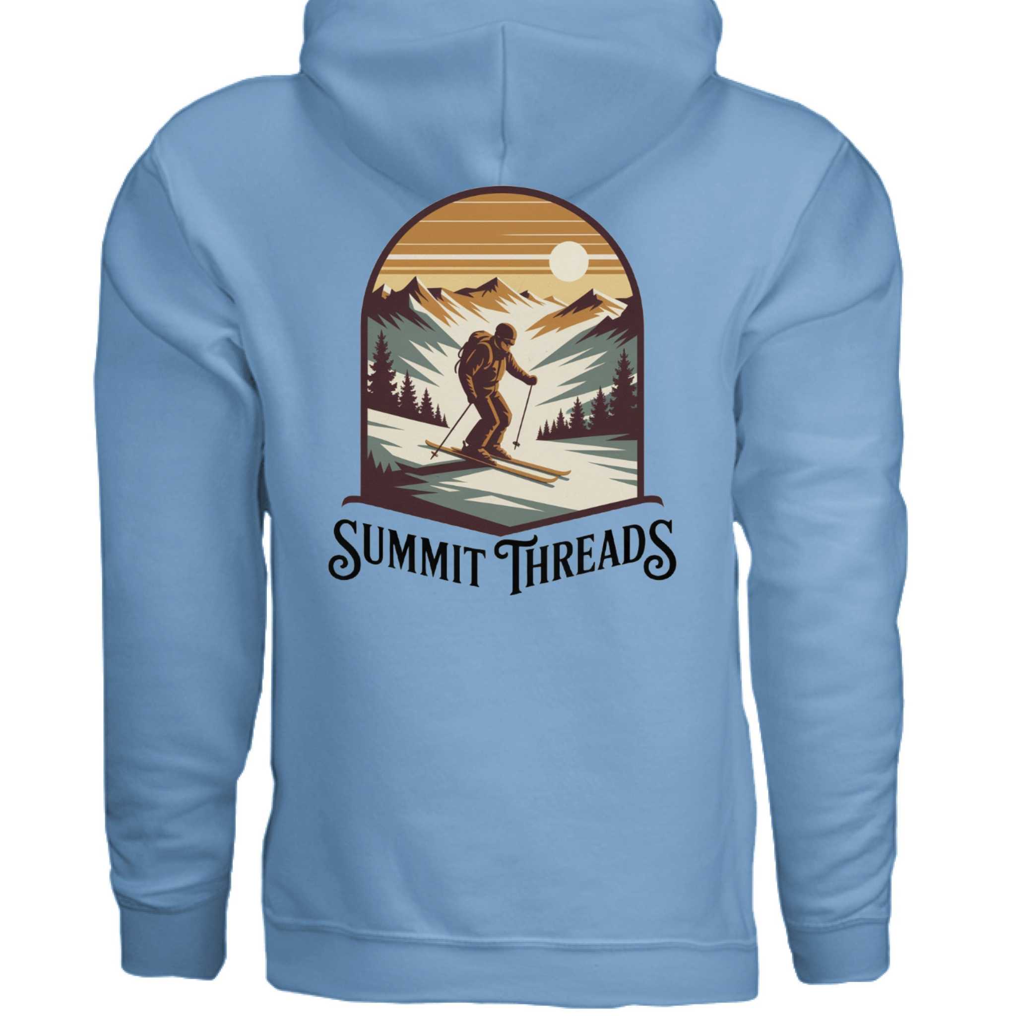 CAROLINA BLUE - BACK Gildan G185 Hood