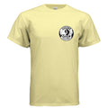 Gildan G500 Adult T-Shirt yellow rock climbing logo cotton tee