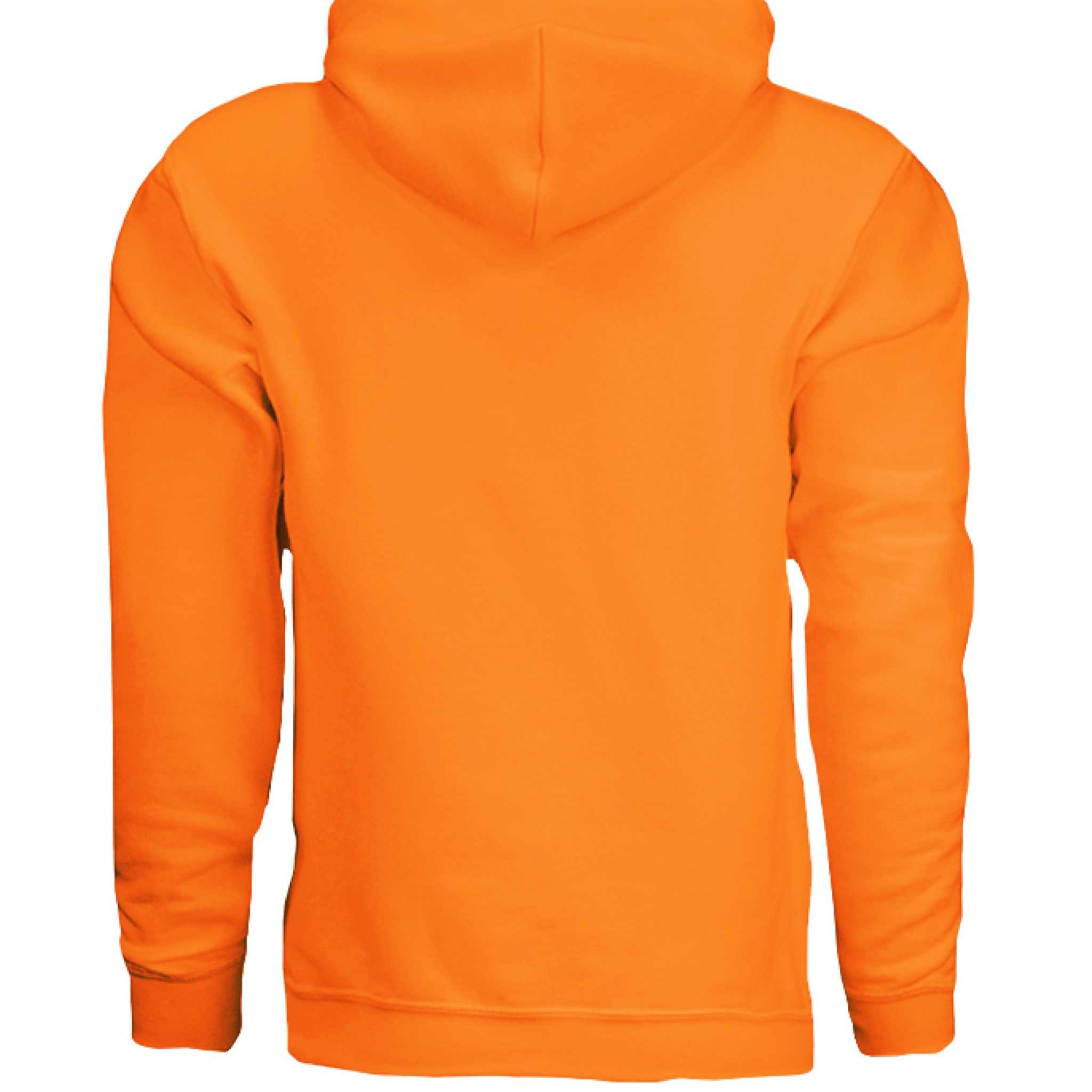 SAFETY ORANGE - BACK Gildan G185 Adult Heavy Blend