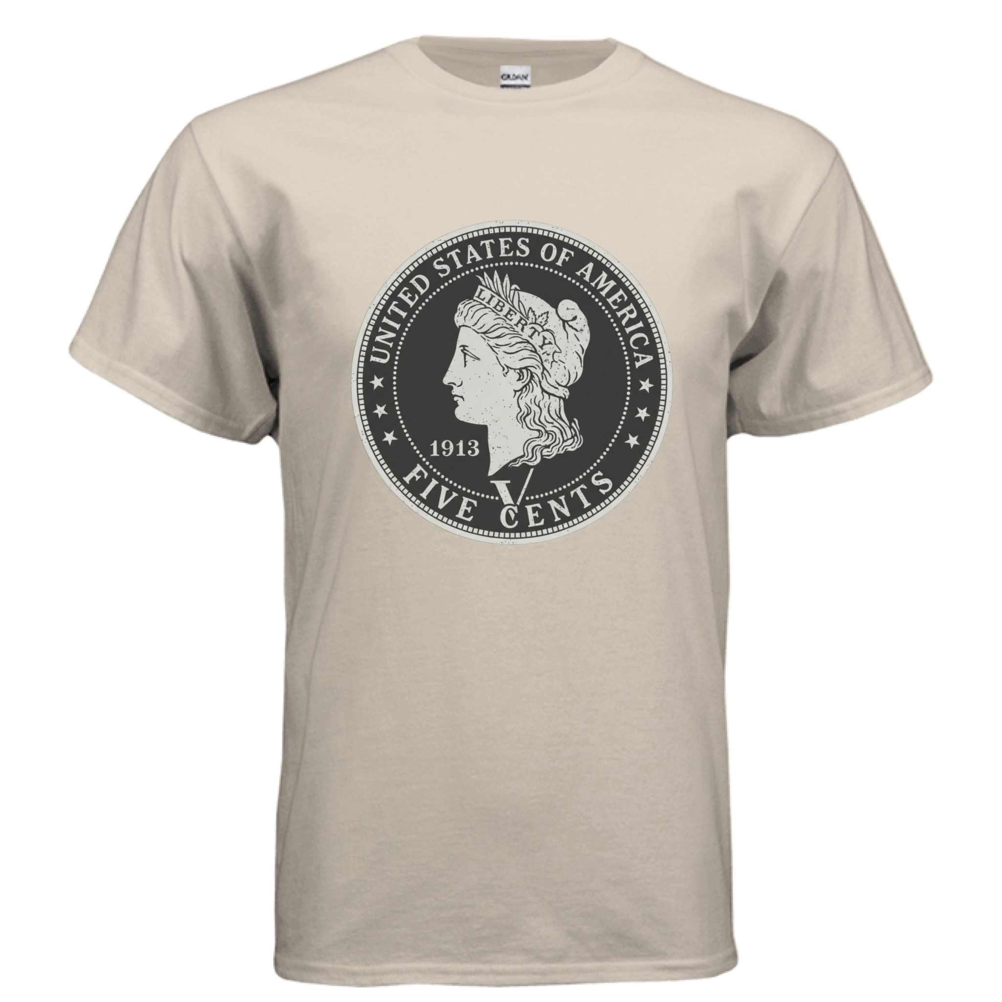 SAND - FRONT Gildan G500 Adult T-Shirt