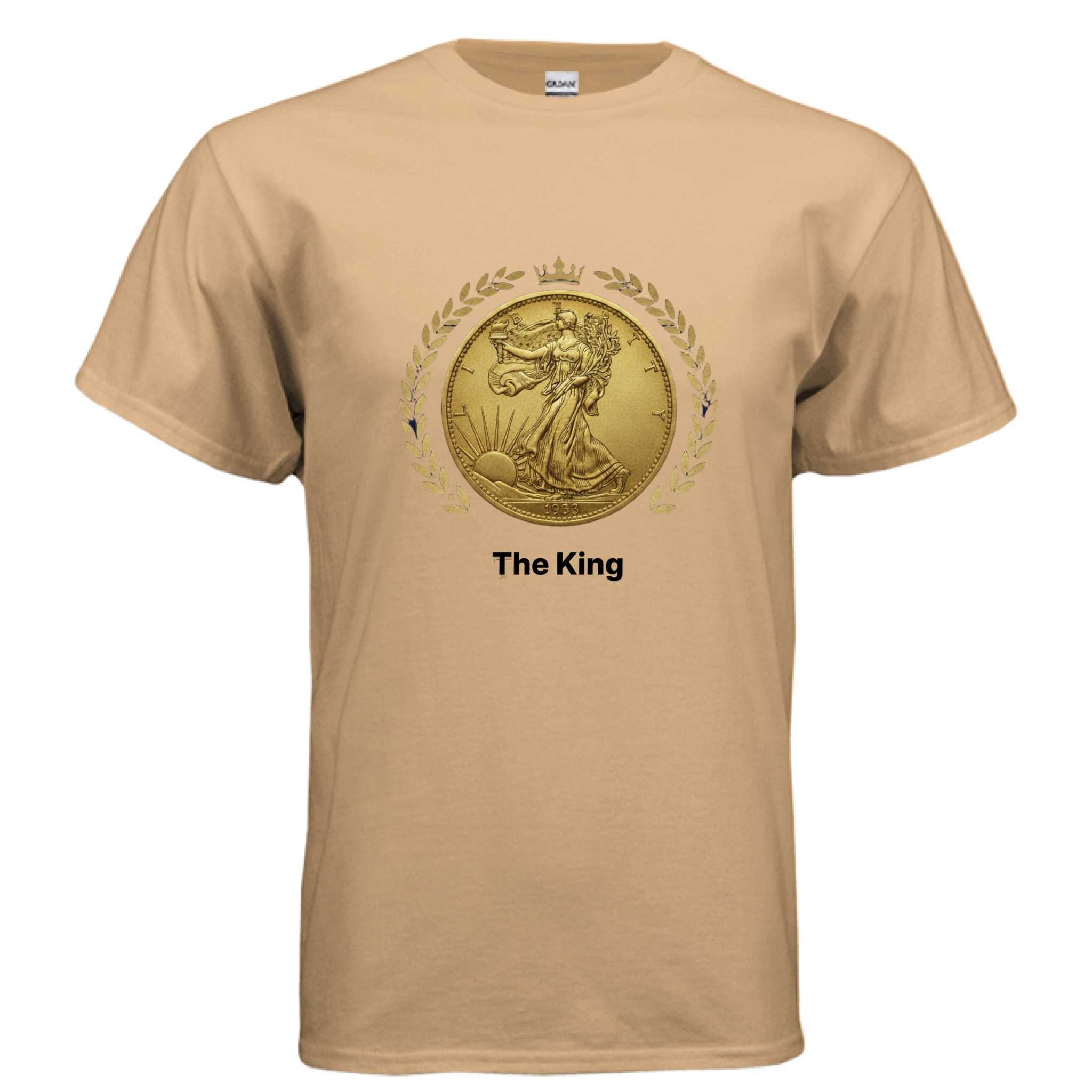 OLD GOLD - FRONT Gildan G500 Adult T-Shirt