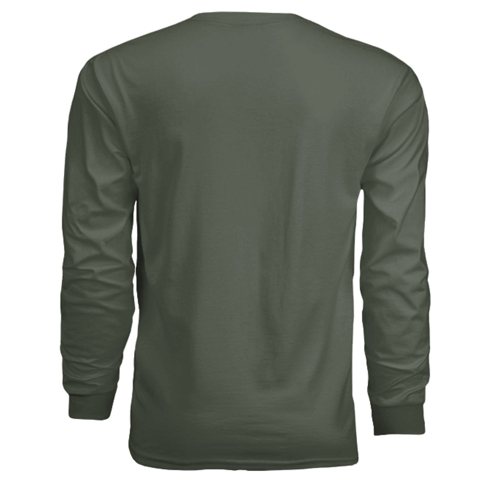 MILITARY GREEN - BACK Gildan G240 Adult Ultra Cotton