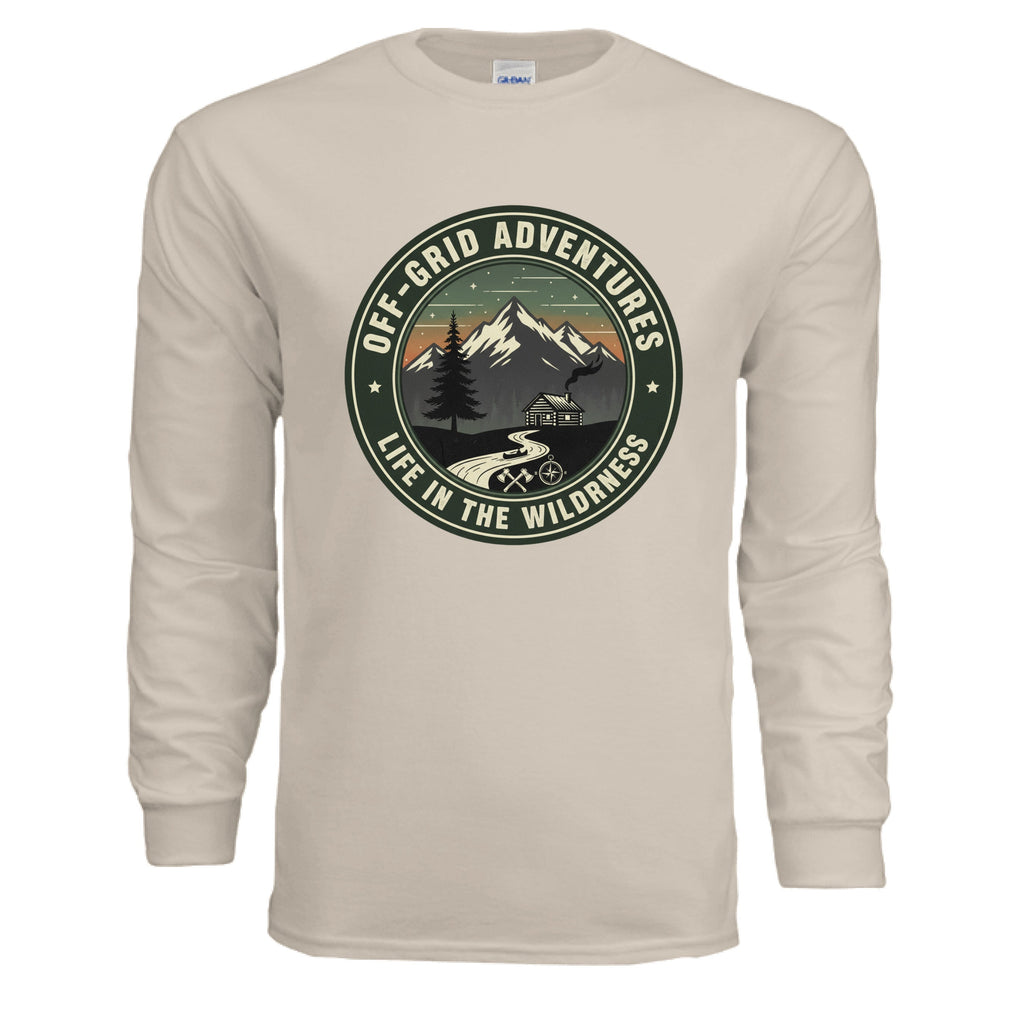 SAND - FRONT Gildan G240 Adult Ultra Cotton