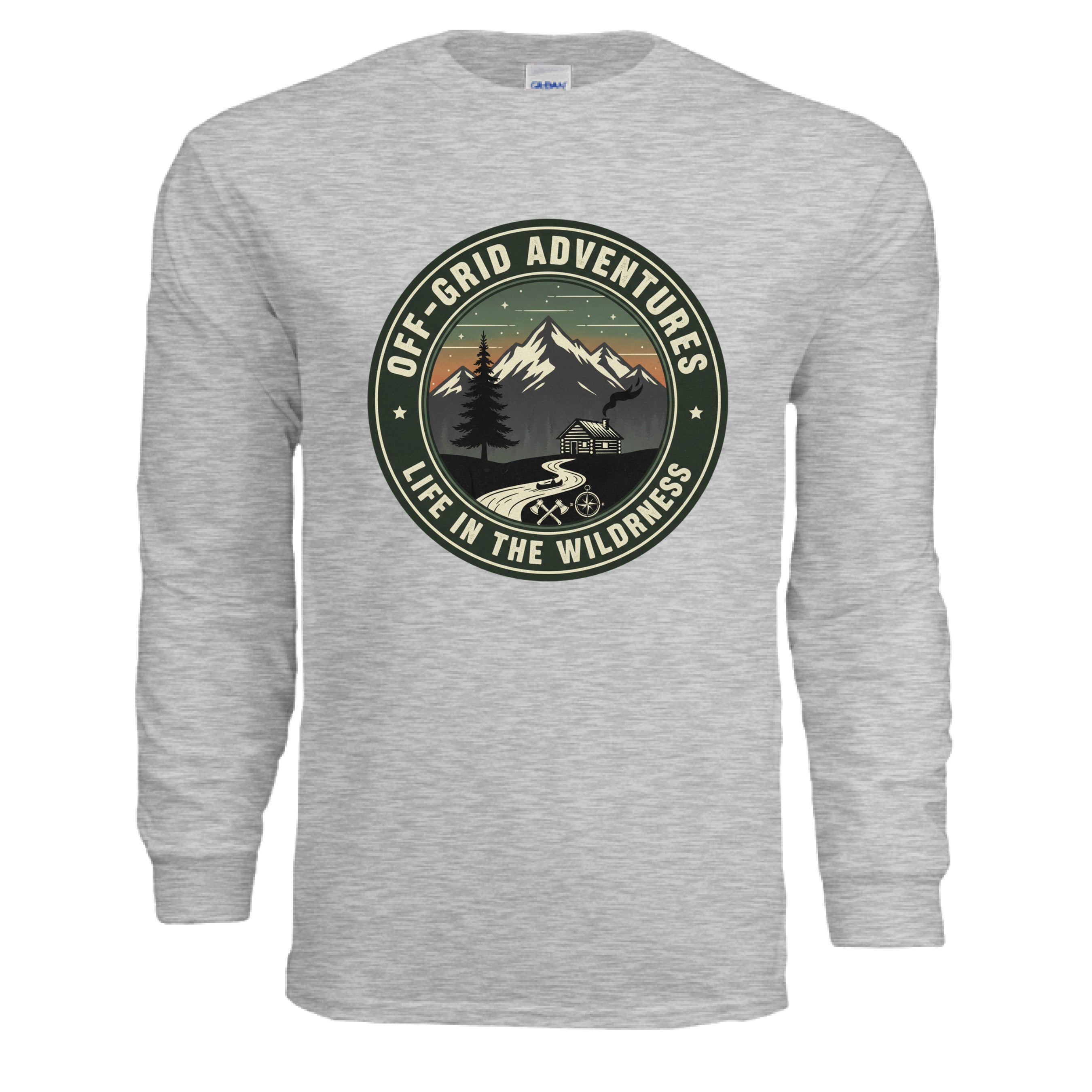 ASH - FRONT Gildan G240 Adult Ultra Cotton