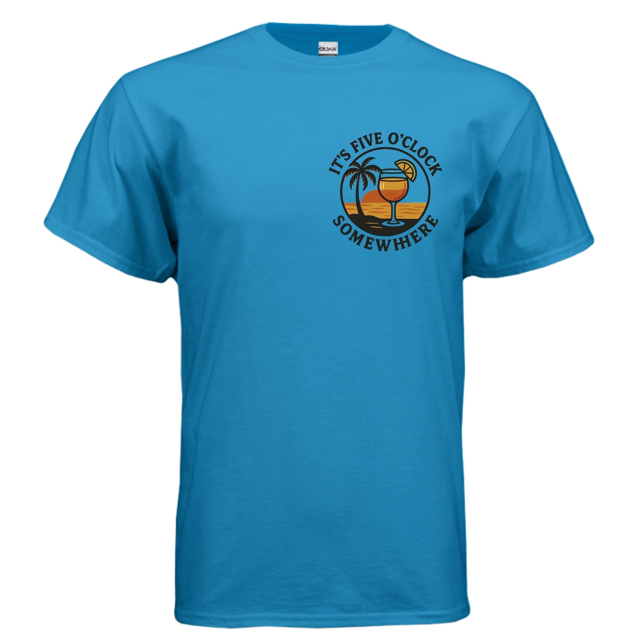 SAPPHIRE - FRONT Gildan G500 Adult 5.3 oz. T-Shirt