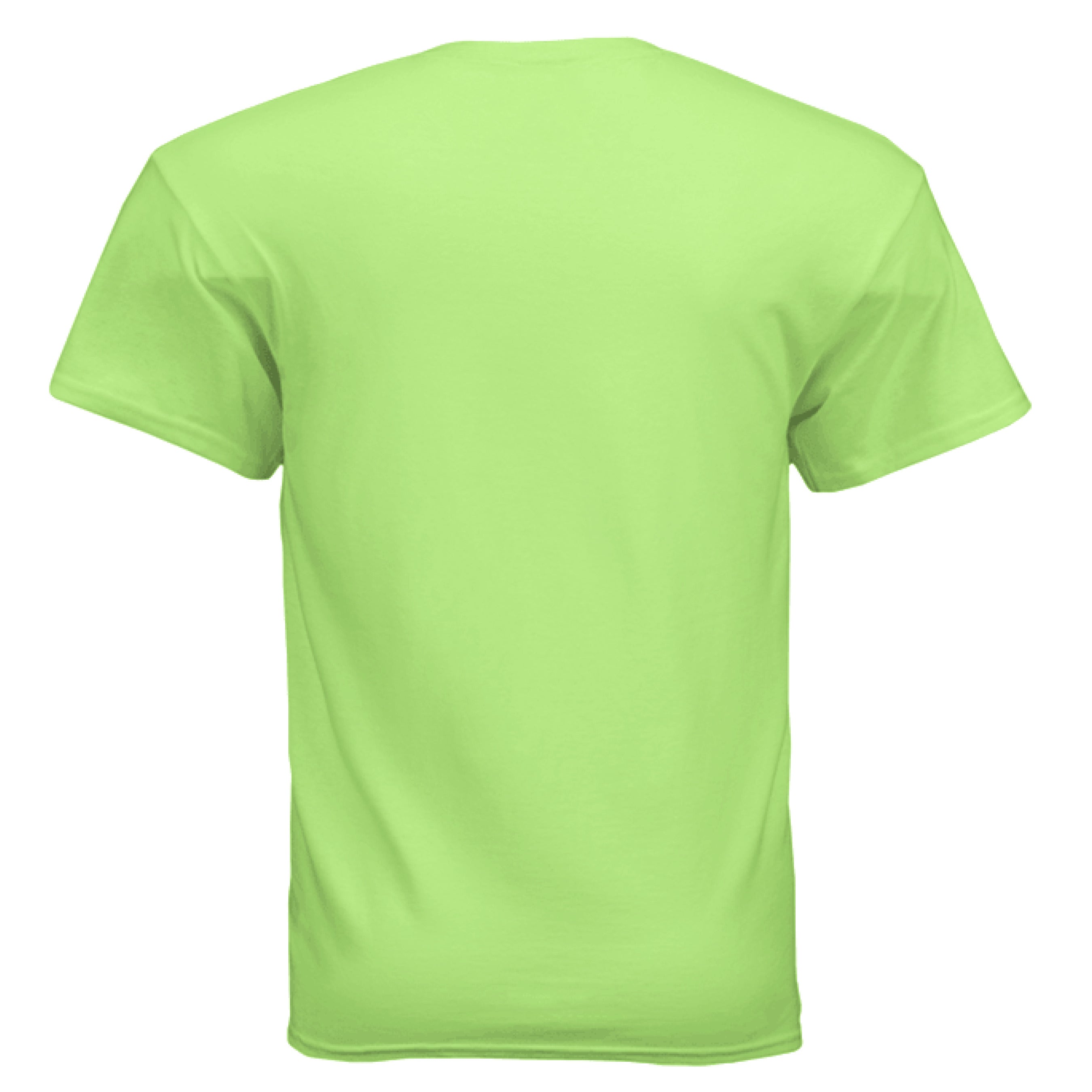 NEON GREEN - BACK Gildan G500 Adult T-Shirt