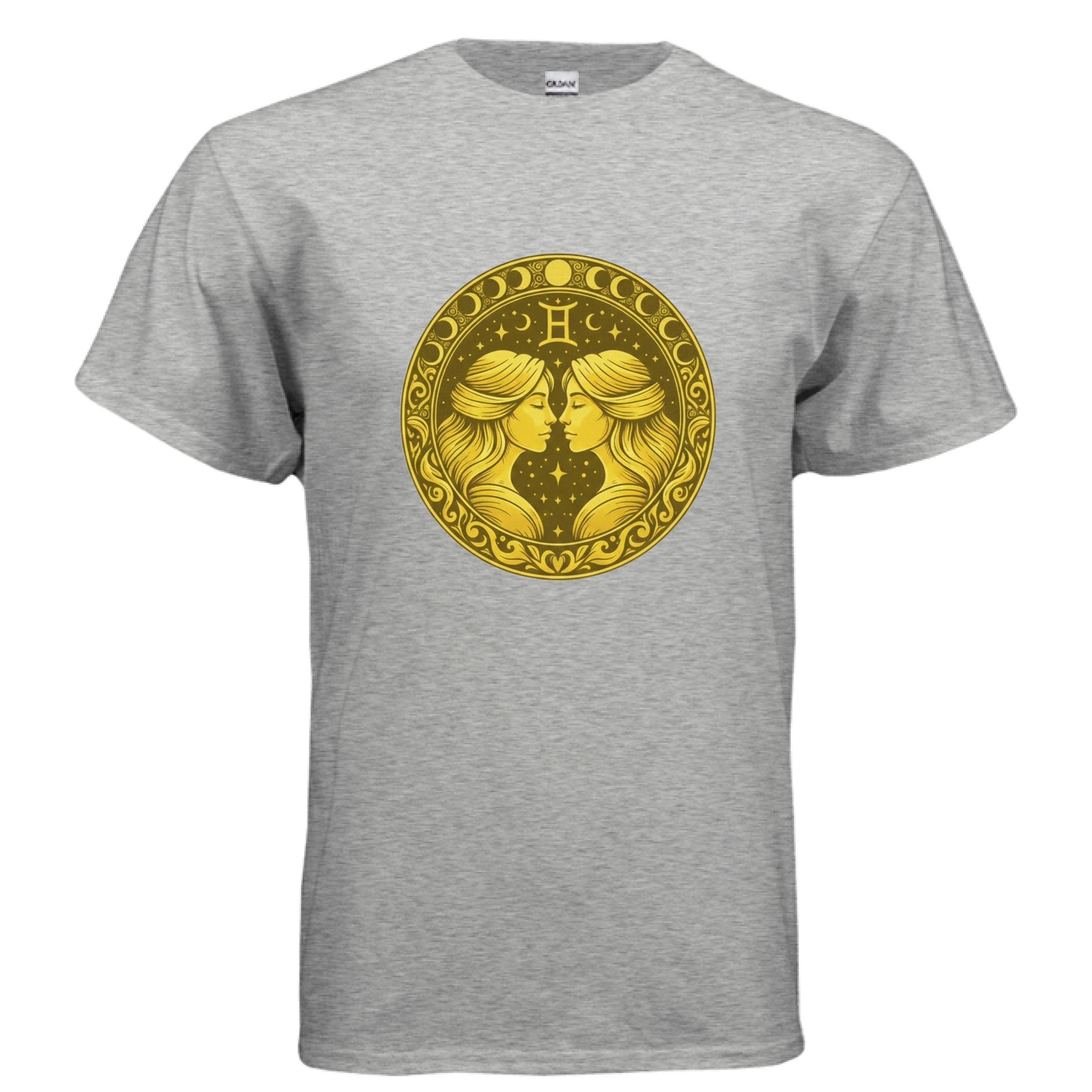 SPORT GREY - FRONT Gemini Gildan G500 Adult T-Shirt