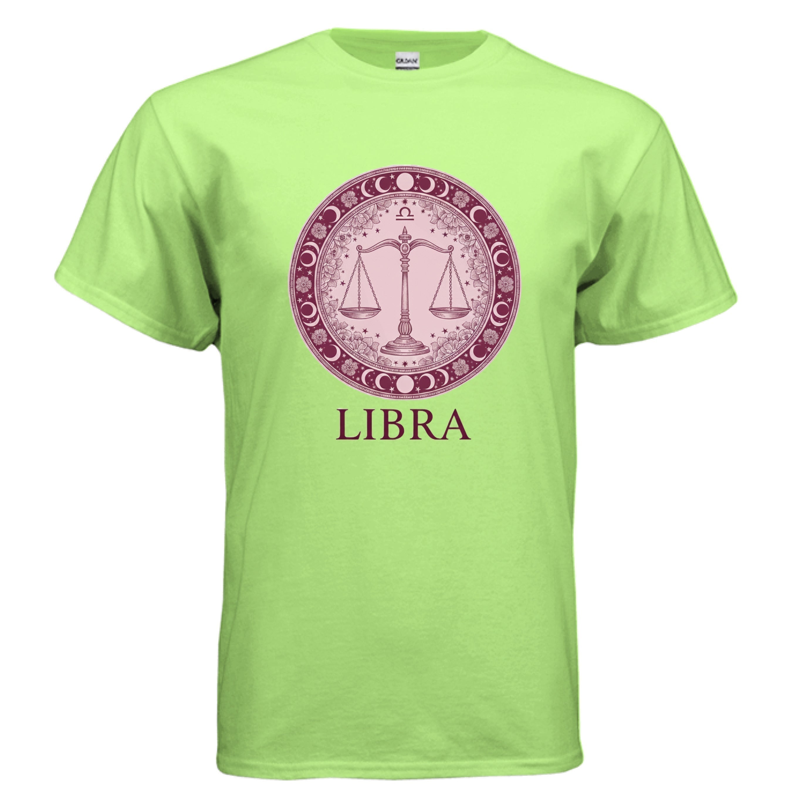 NEON GREEN - FRONT Gildan G500 Adult T-Shirt