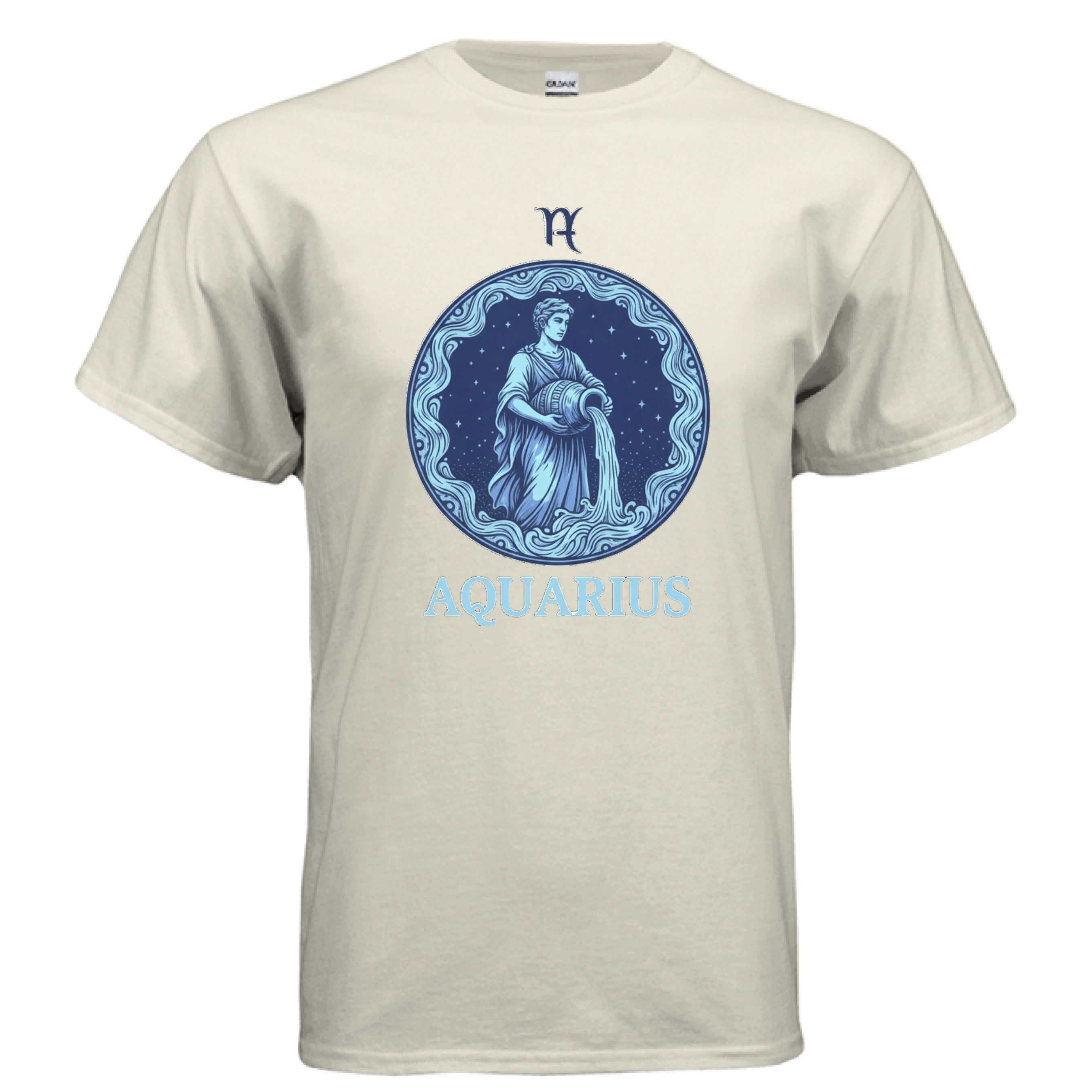 NATURAL - FRONT Gildan G500 Adult T-Shirt