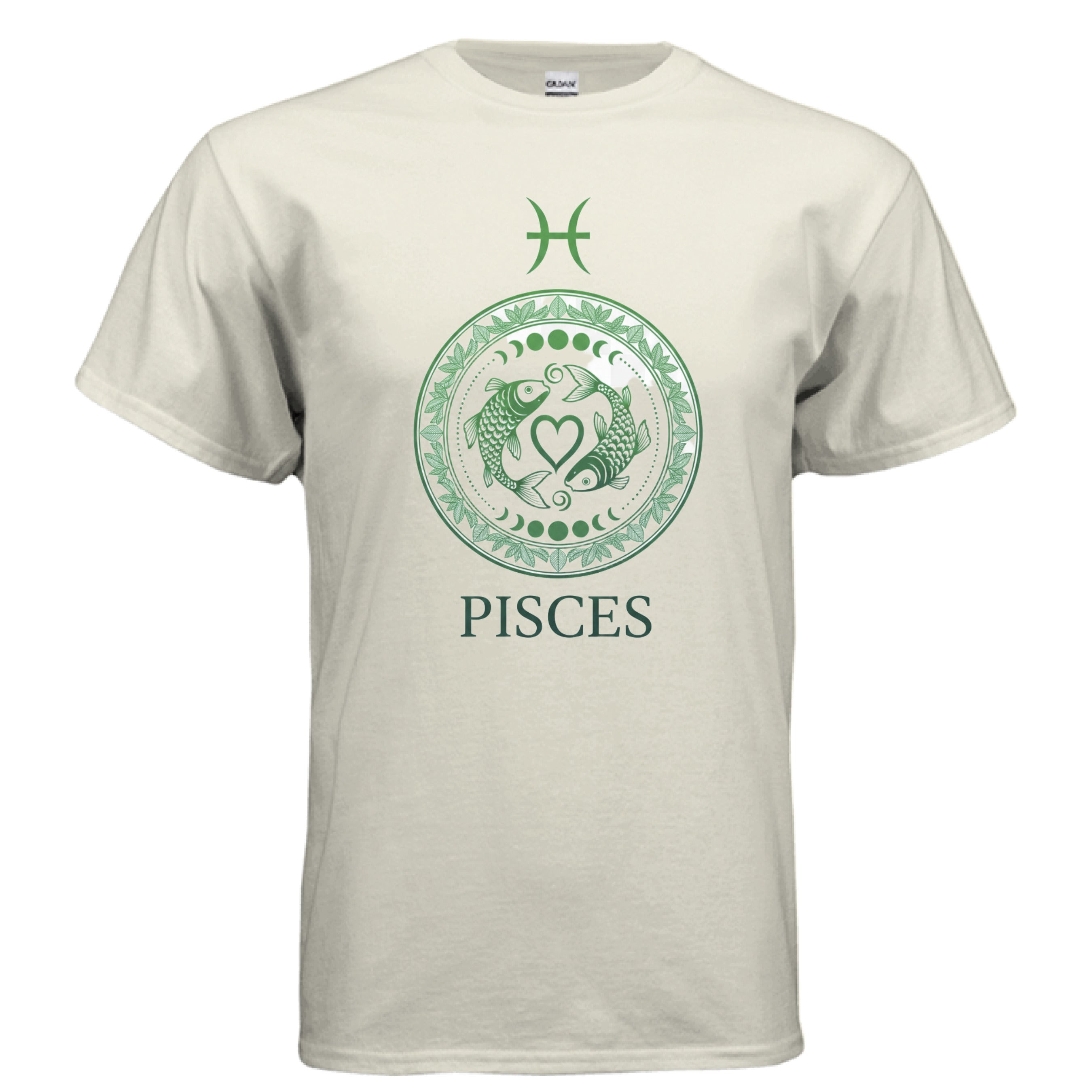 NATURAL - FRONT Gildan G500 Adult T-Shirt