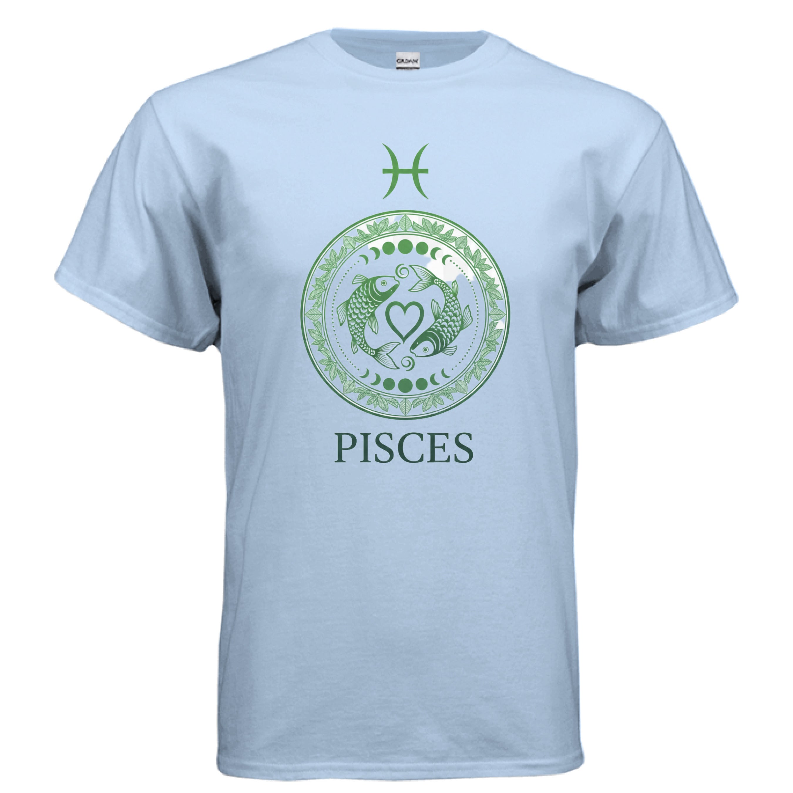 LIGHT BLUE - FRONT Gildan G500 Adult T-Shirt