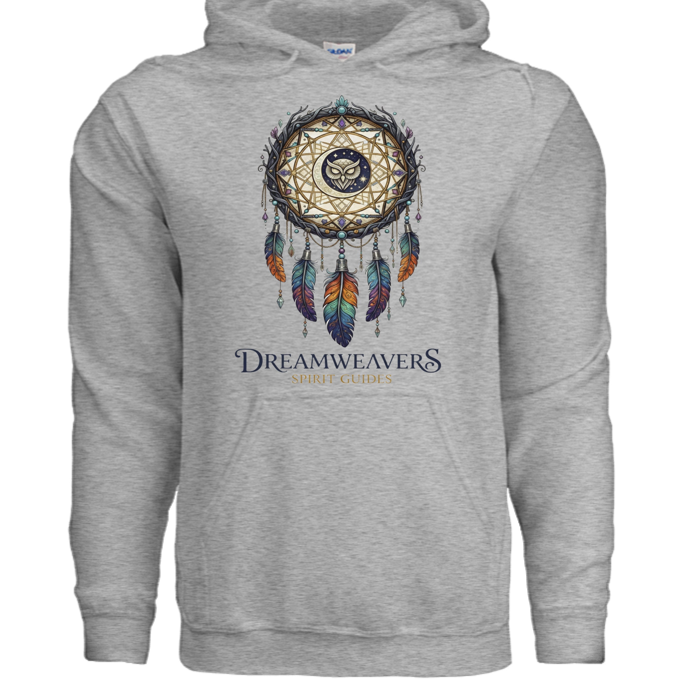 SPORT GREY - FRONT Gildan G185 Adult Heavy Blend