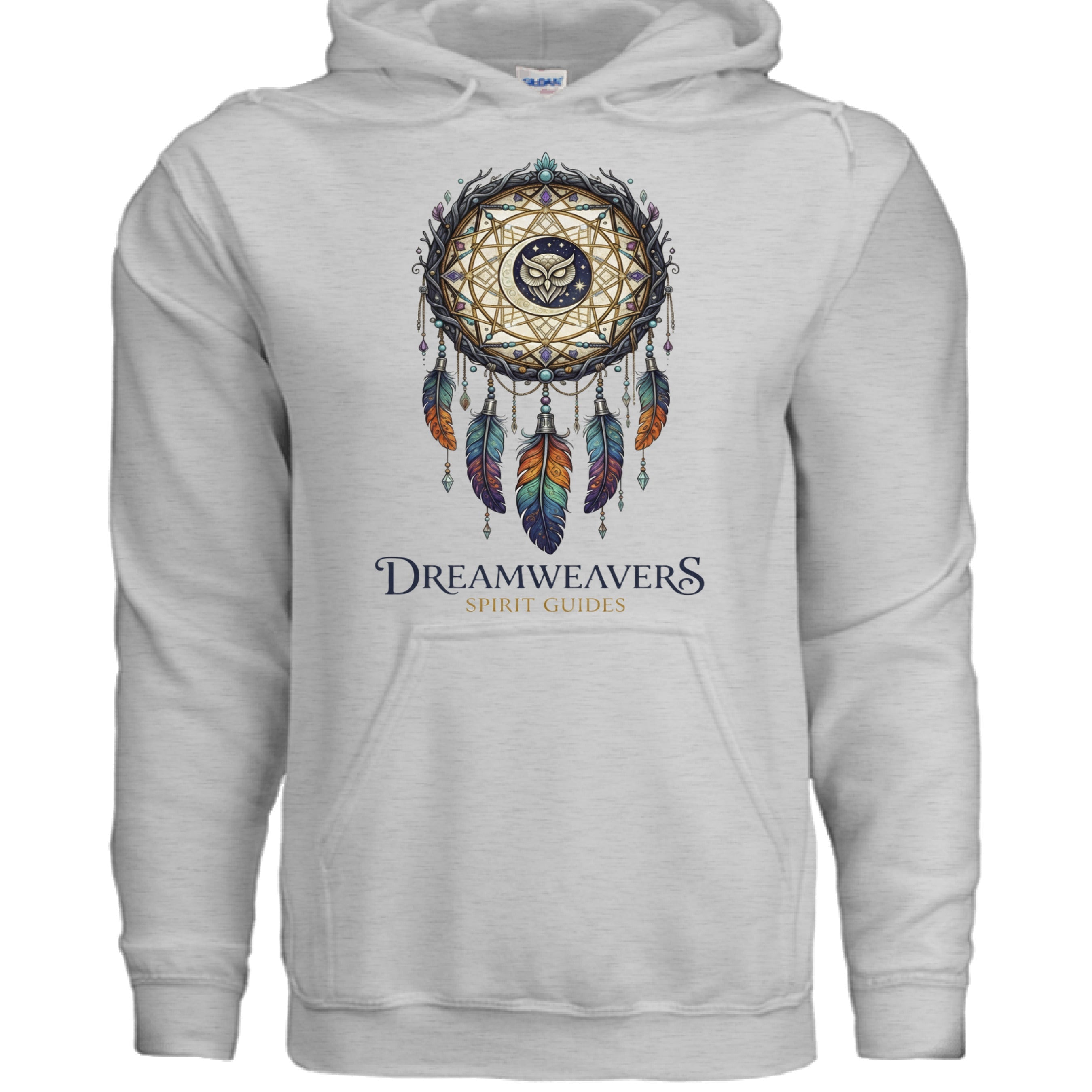 ASH - FRONT Gildan G185 Adult Heavy Blend