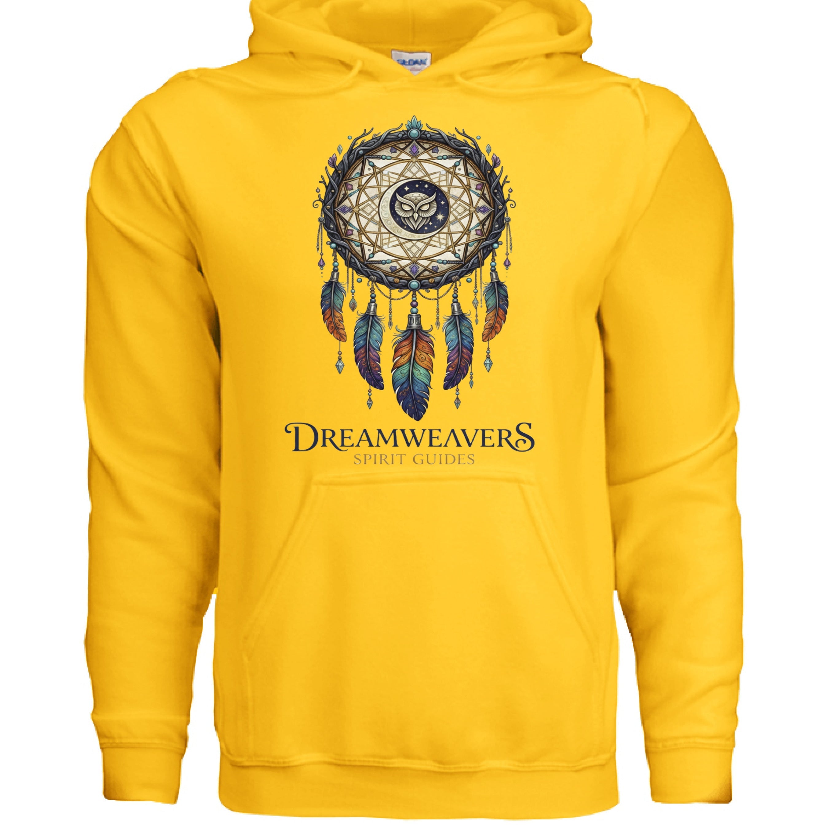 GOLD - FRONT Gildan G185 Adult Heavy Blend