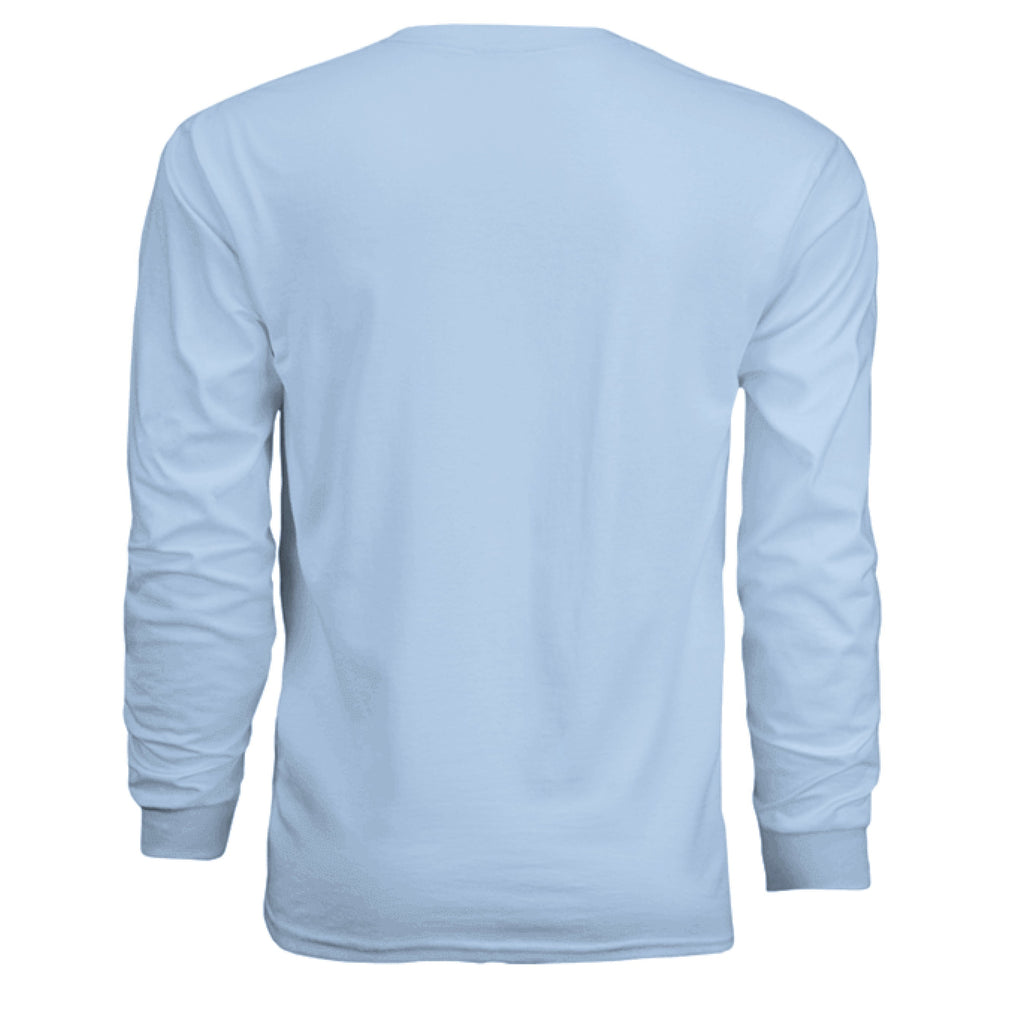 LIGHT BLUE - BACK Gildan G240 Adult Ultra Cotton