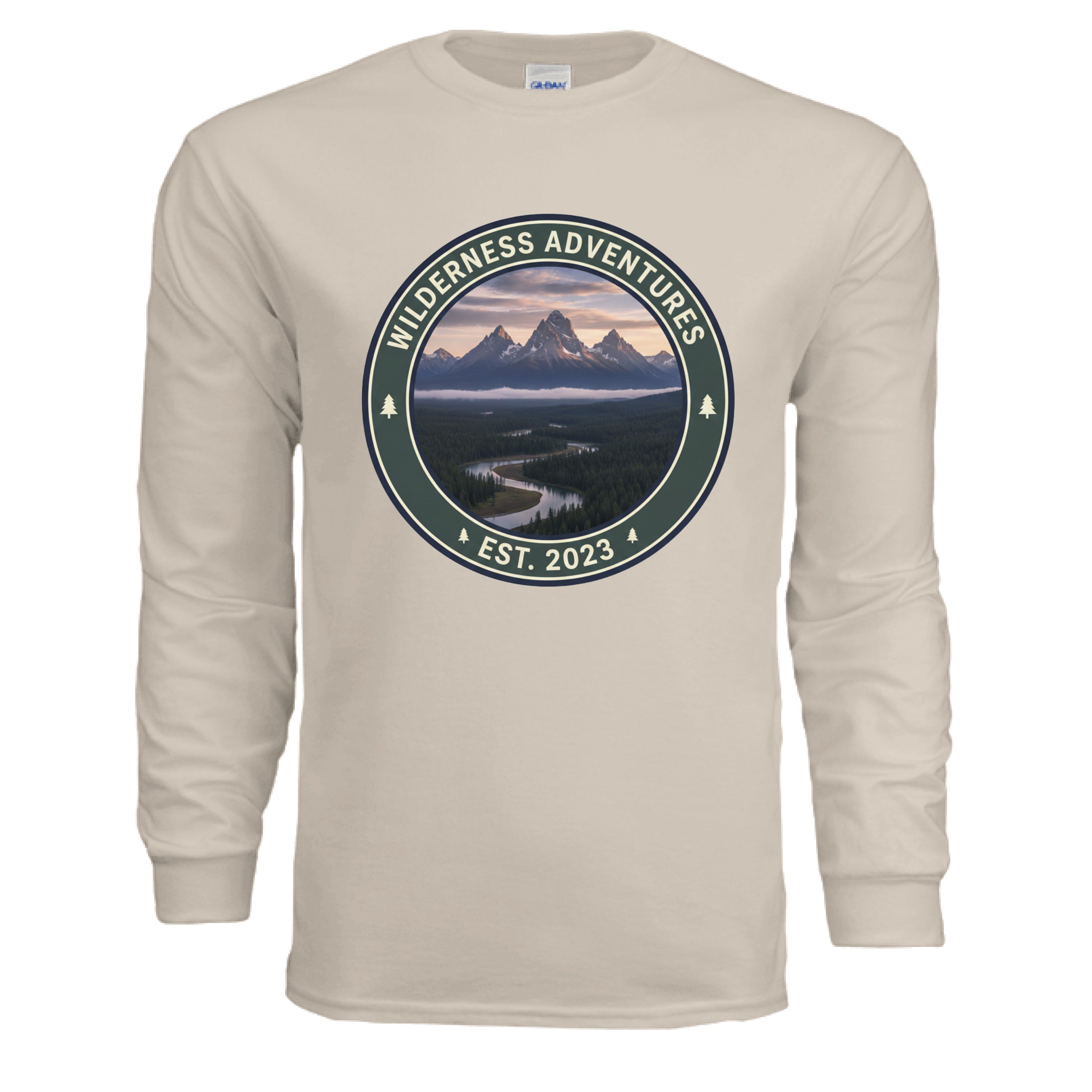 SAND - FRONT Gildan G240 Adult Ultra Cotton