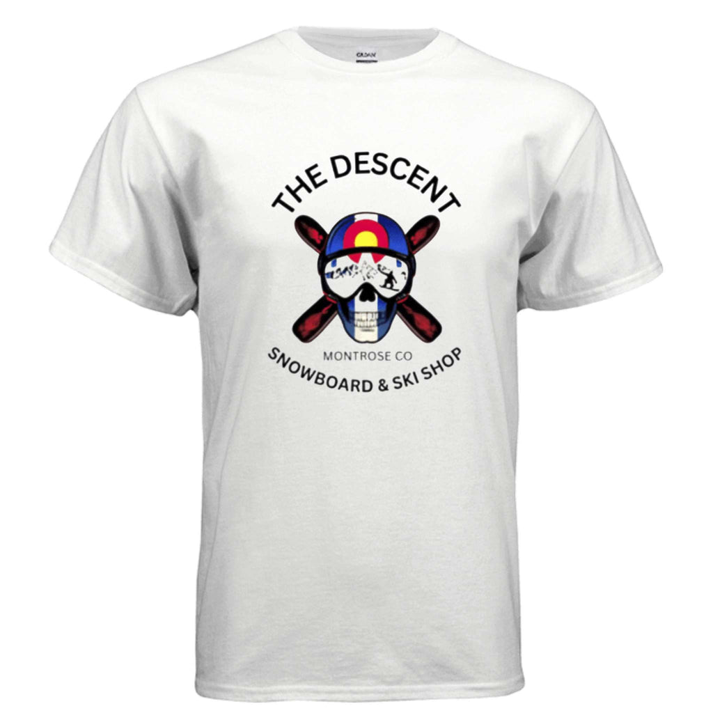 WHITE - FRONT Gildan G500 Adult 5.3 oz. T-Shirt