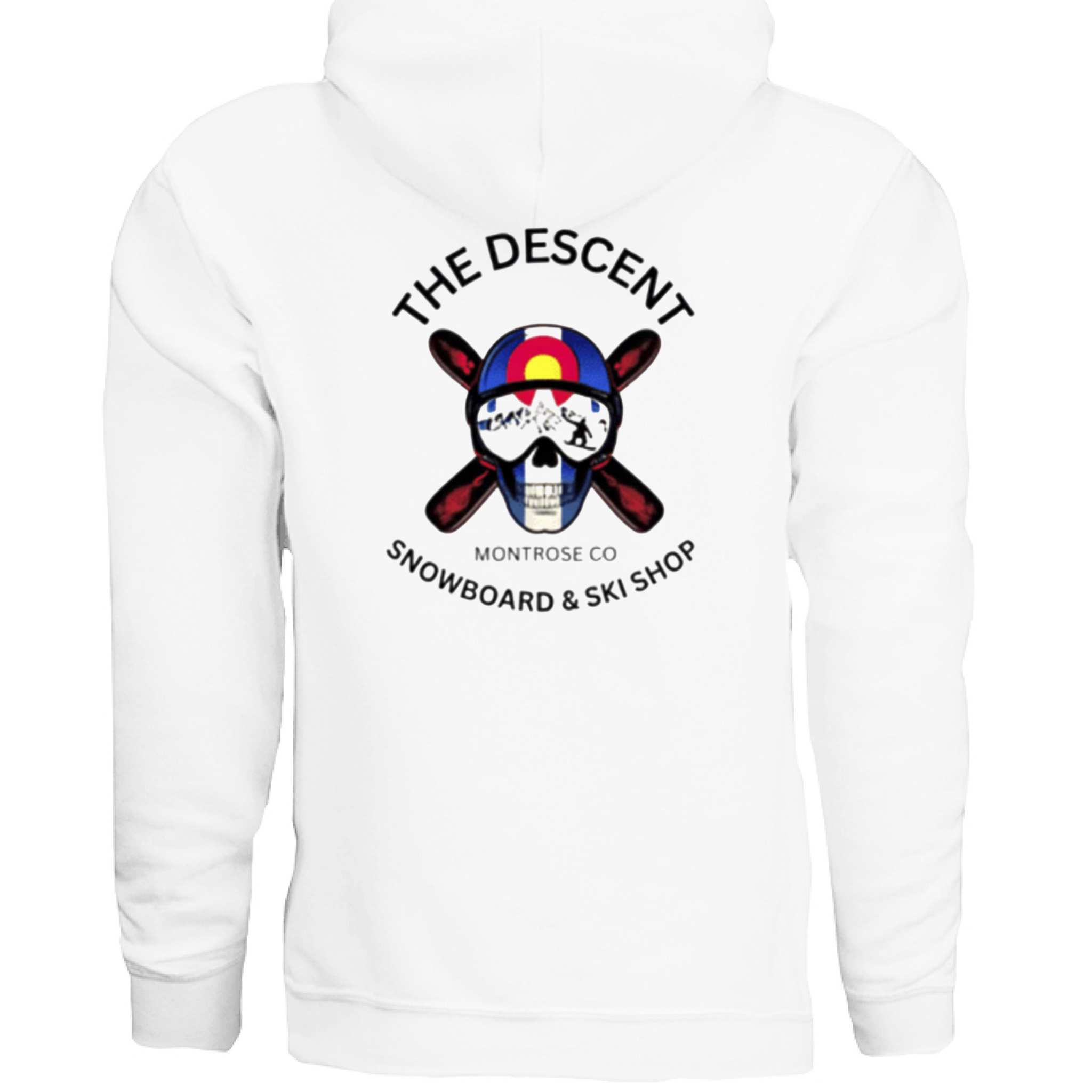 WHITE - BACK Gildan G185 Adult Heavy Blend