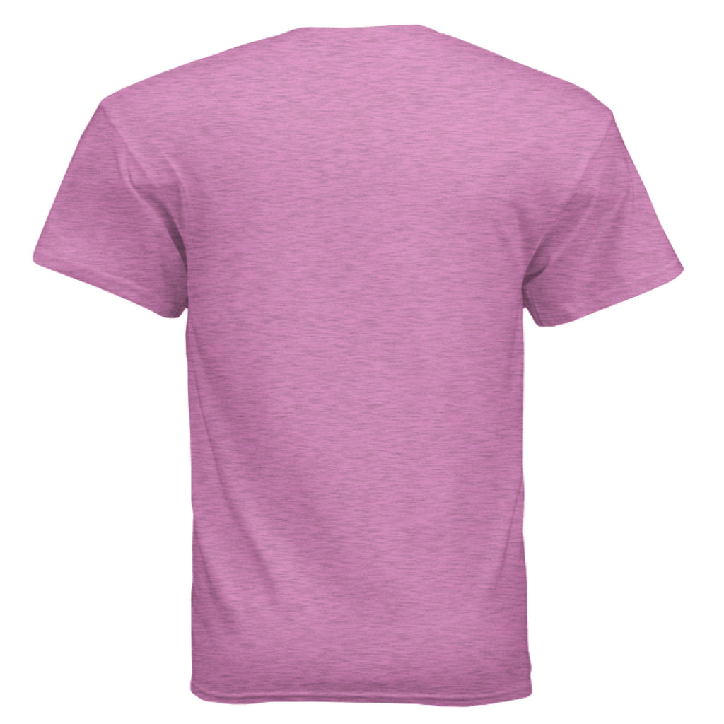 HEATHER RADIANT ORCHID - BACK Butterflies T-shirt