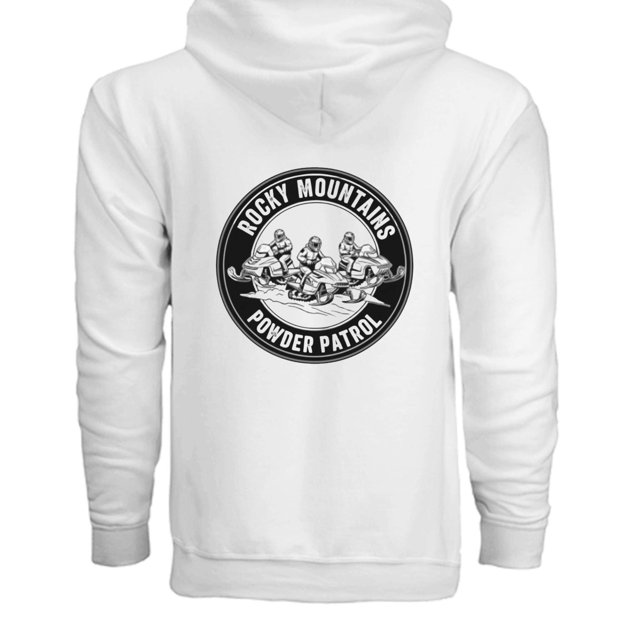 WHITE - BACK Gildan G186 Adult Heavy Blend