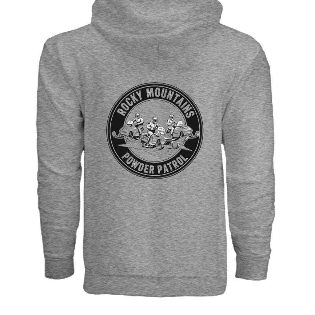 GRAPHITE HEATHER - BACK Gildan G186 Adult Heavy Blend