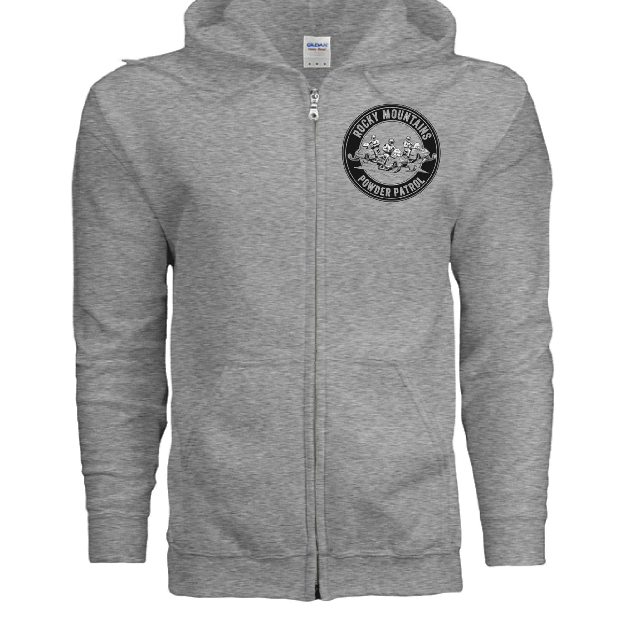 GRAPHITE HEATHER - FRONT Gildan G186 Adult Heavy Blend