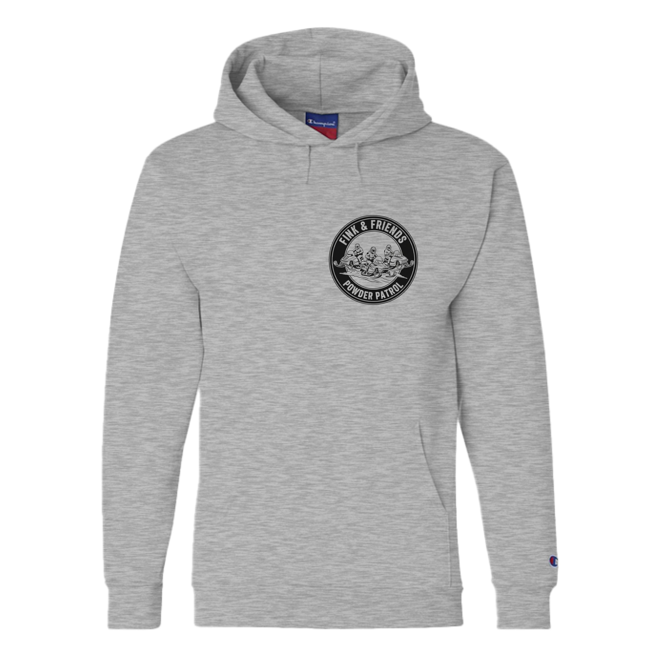 LIGHT STEEL - FRONT Double Dry Eco Pullover Hood