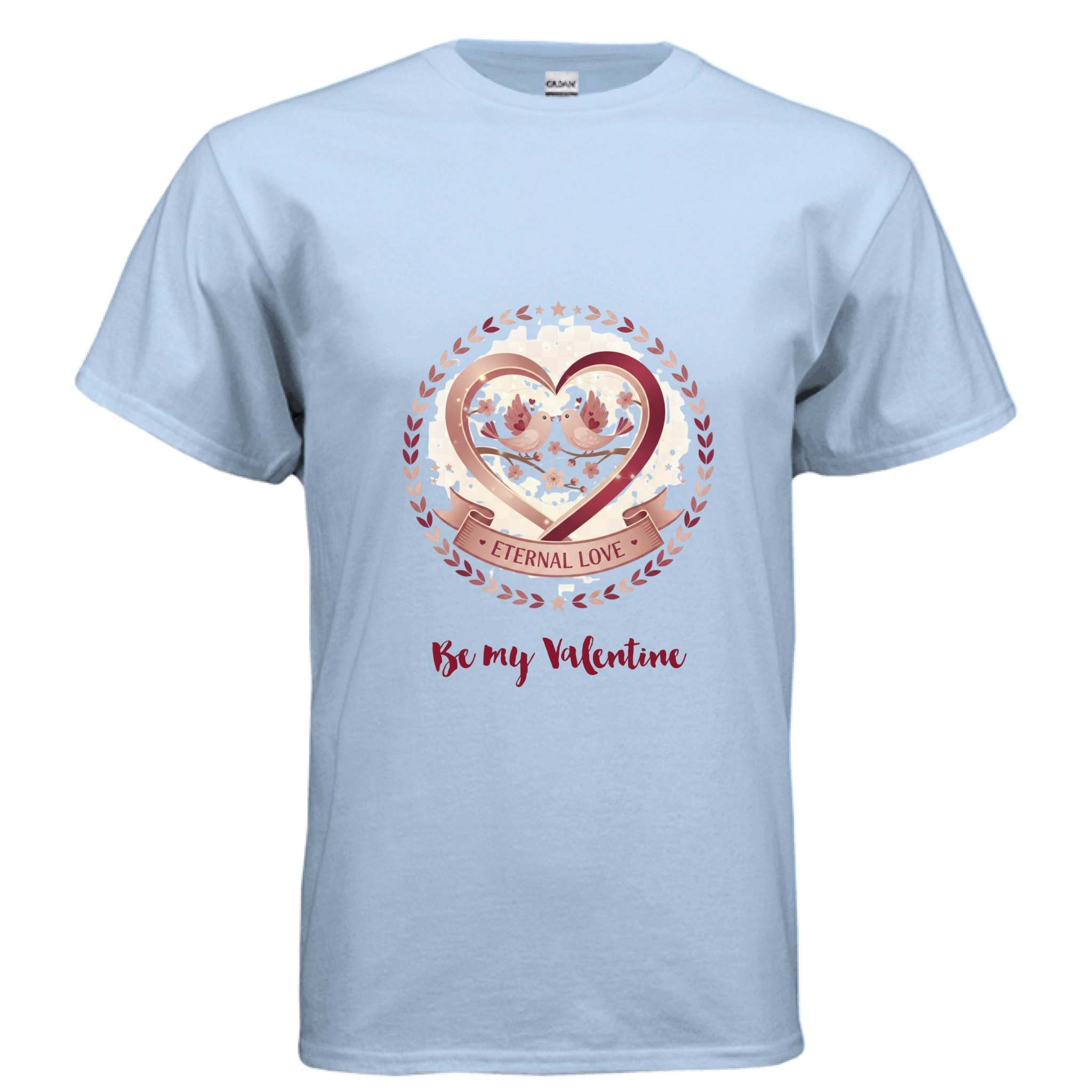 LIGHT BLUE - FRONT Gildan G500 Adult