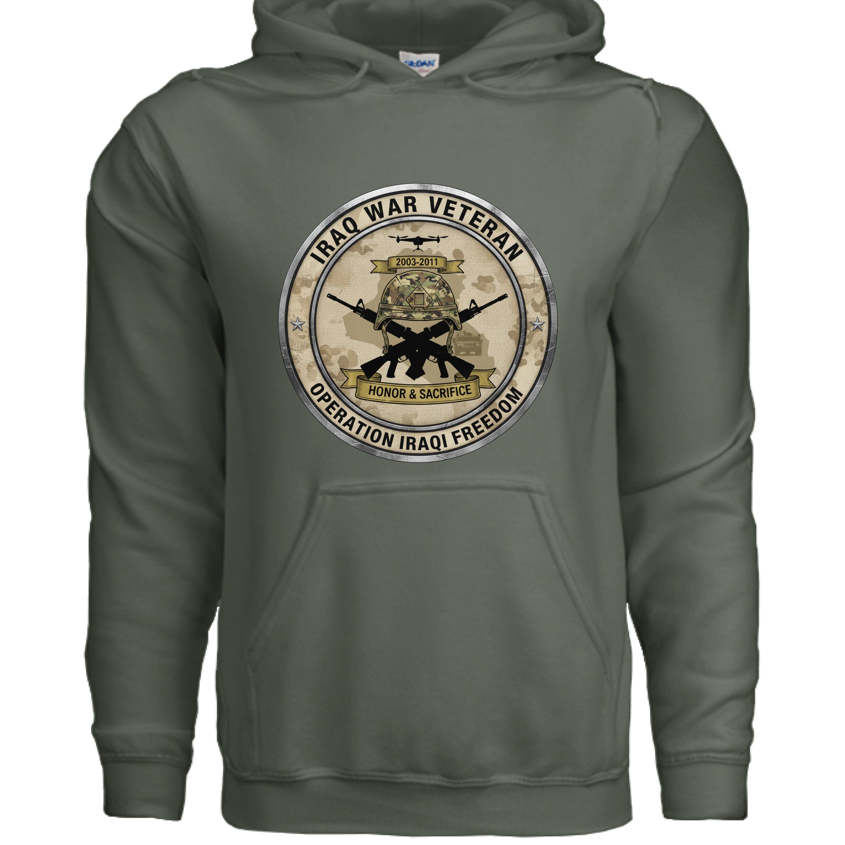 MILITARY GREEN - FRONT