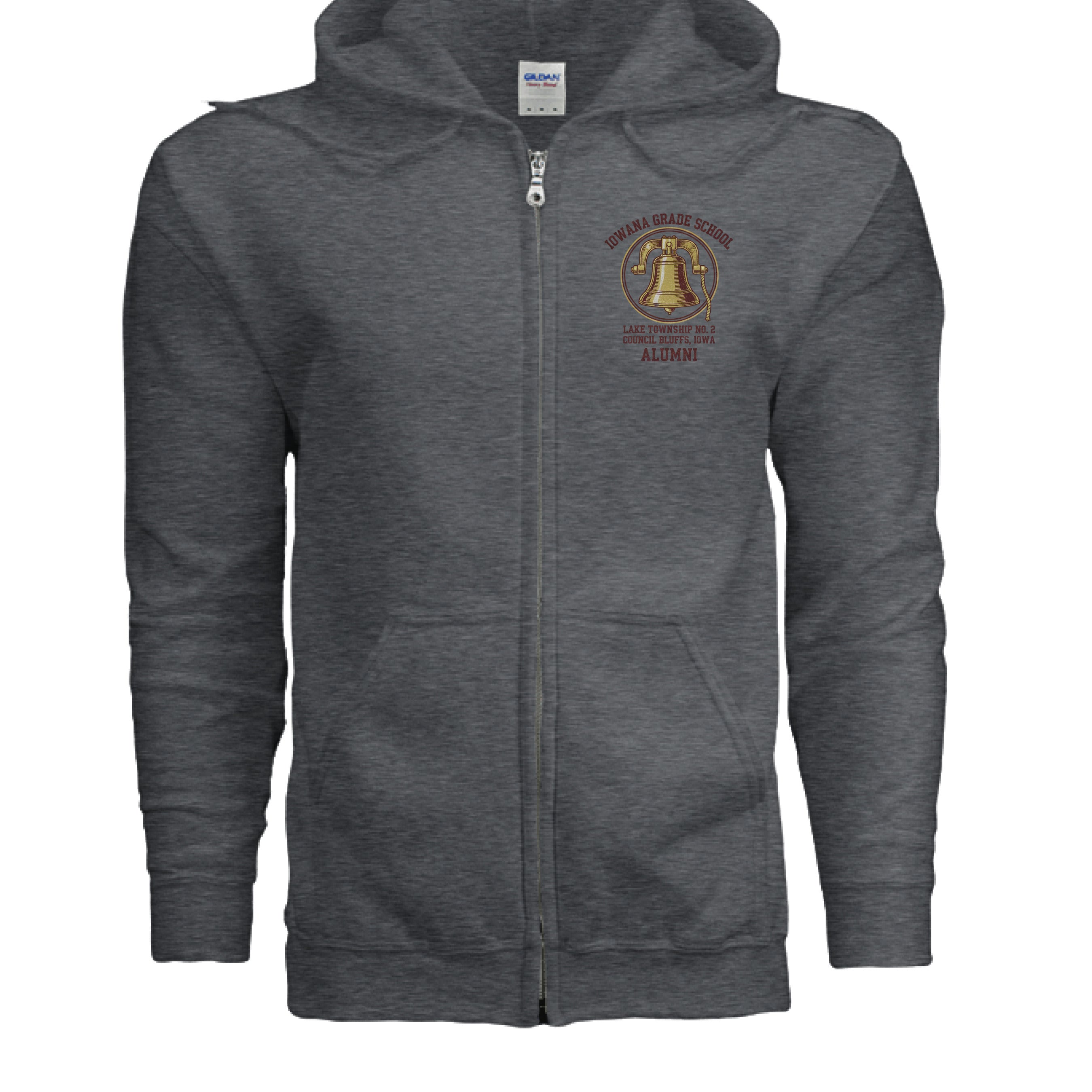 DARK HEATHER - FRONT