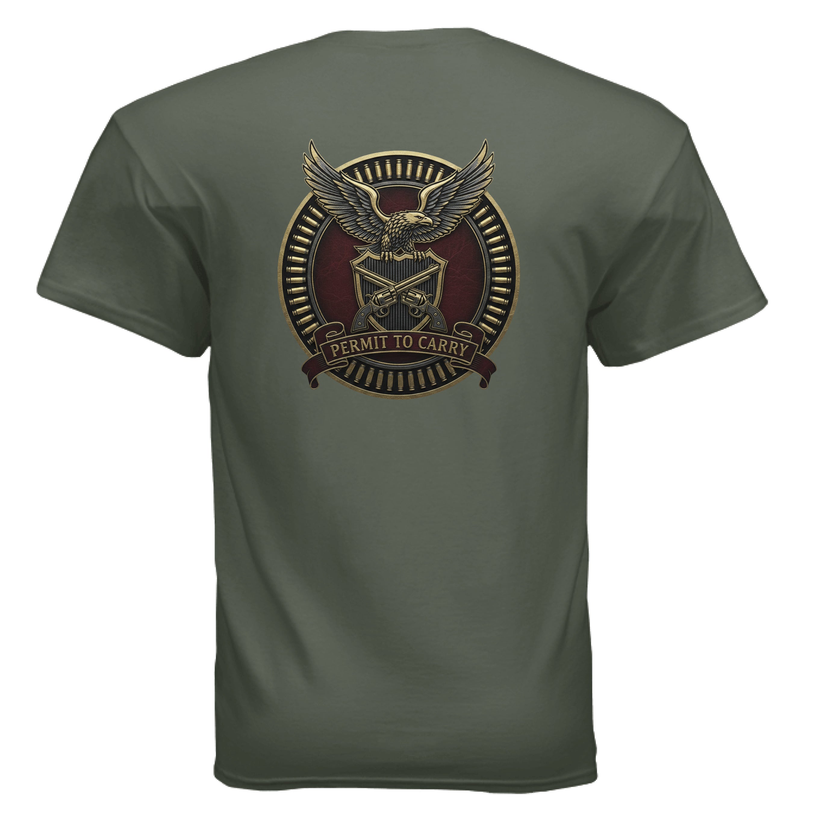 MILITARY GREEN - BACK