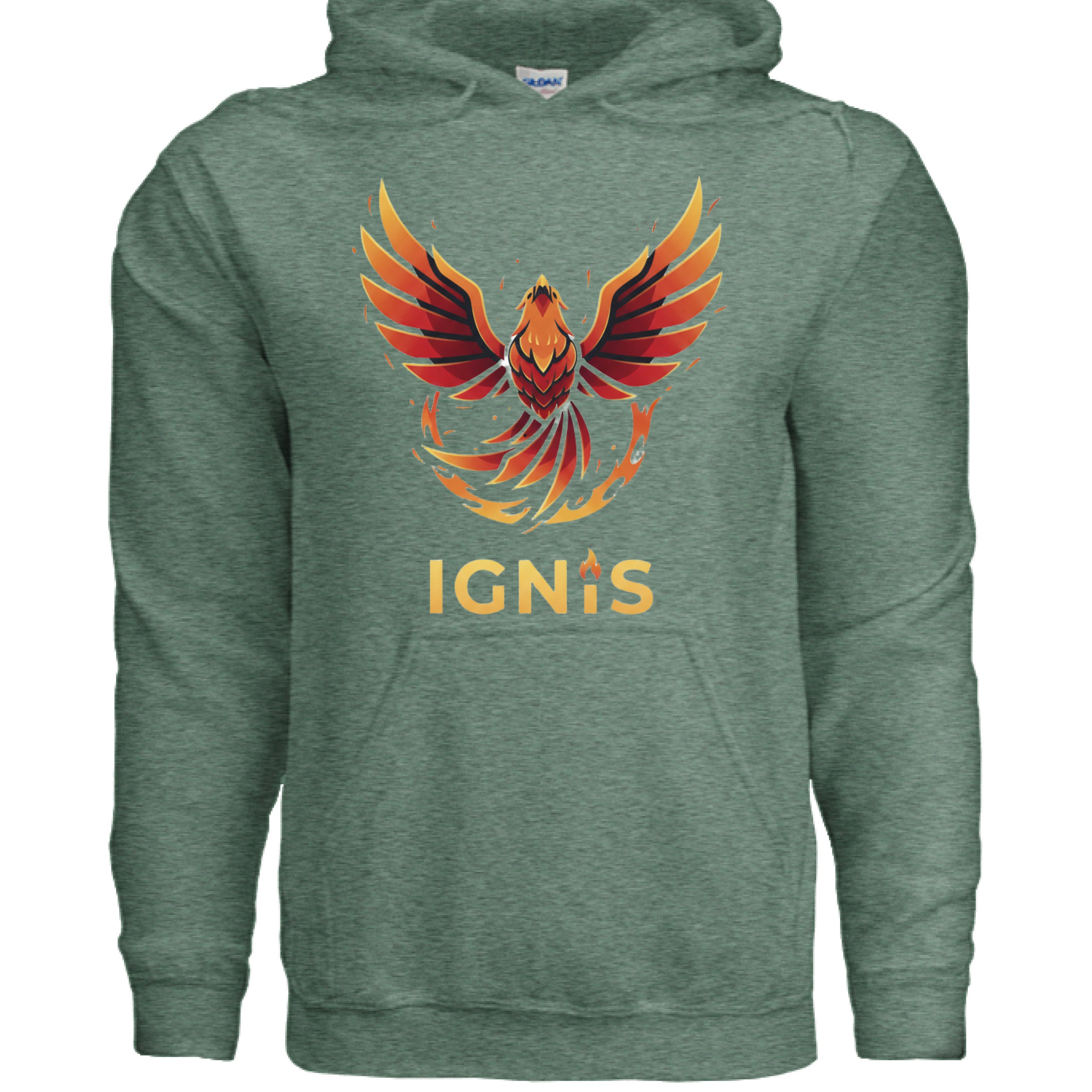 Heather Sport Dark Green - FRONT