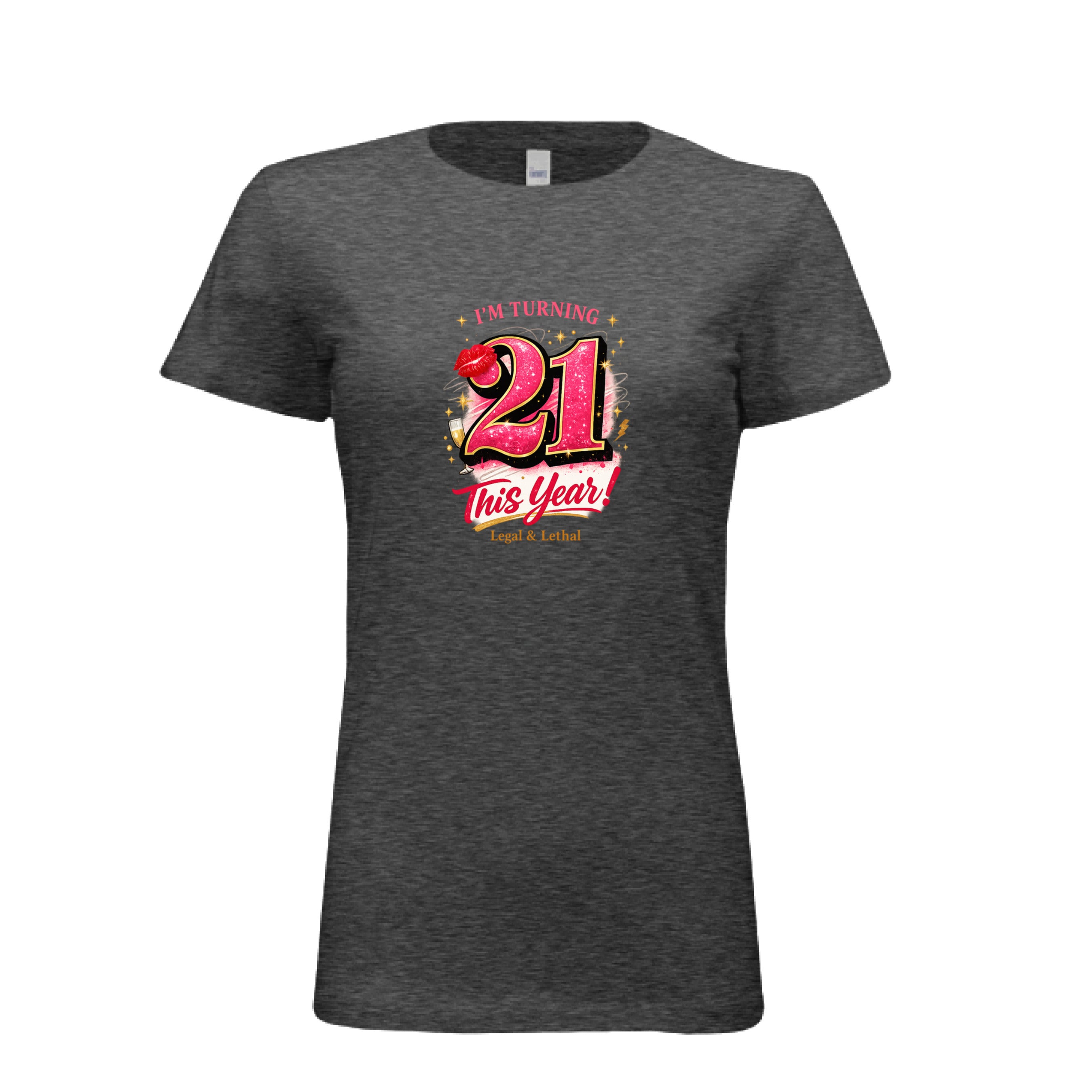 BLACK HEATHER - FRONT