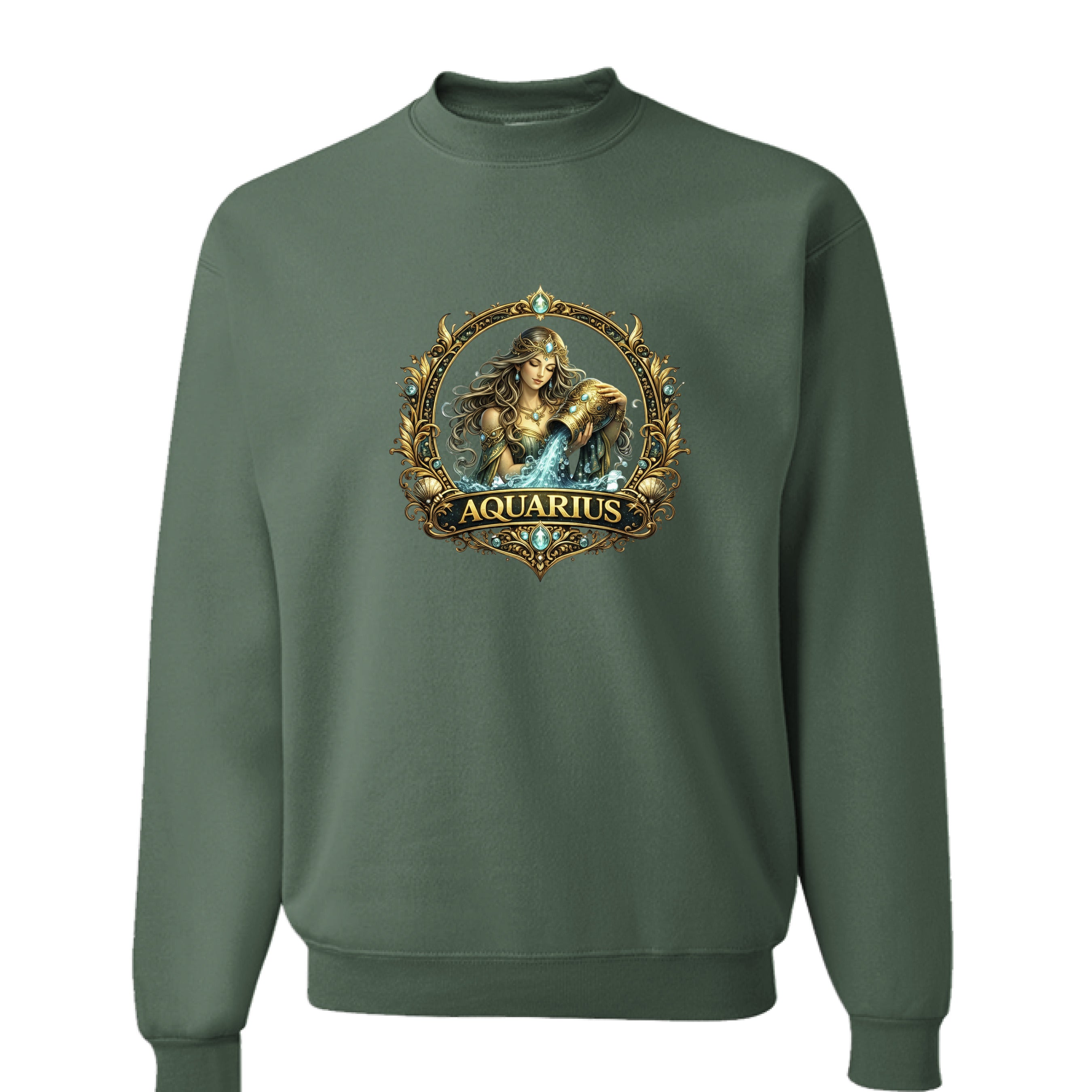 Military Green Heather - FRONT