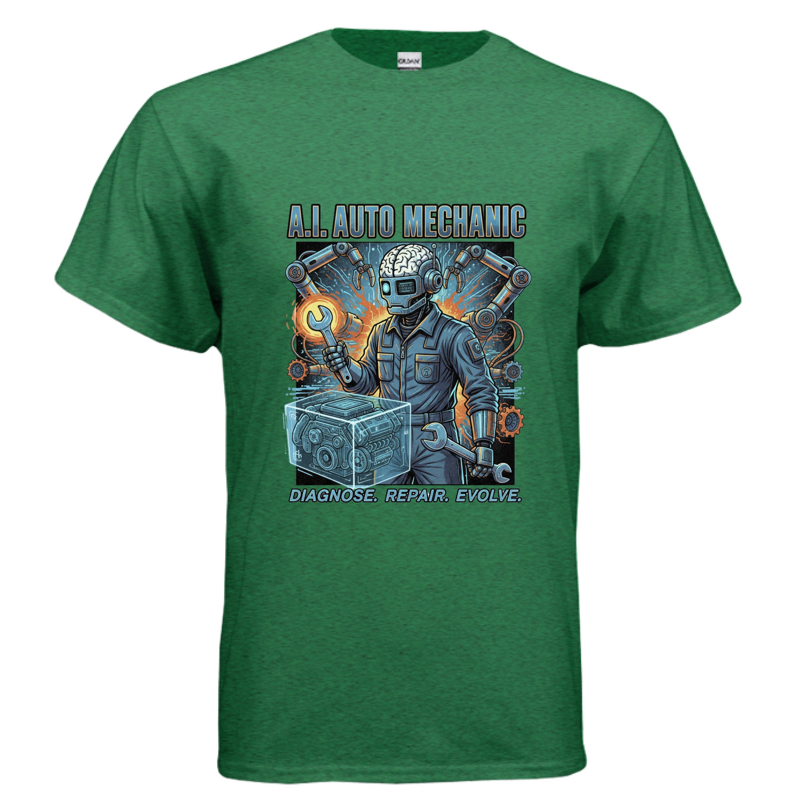 ANTIQUE IRISH GREEN - FRONT