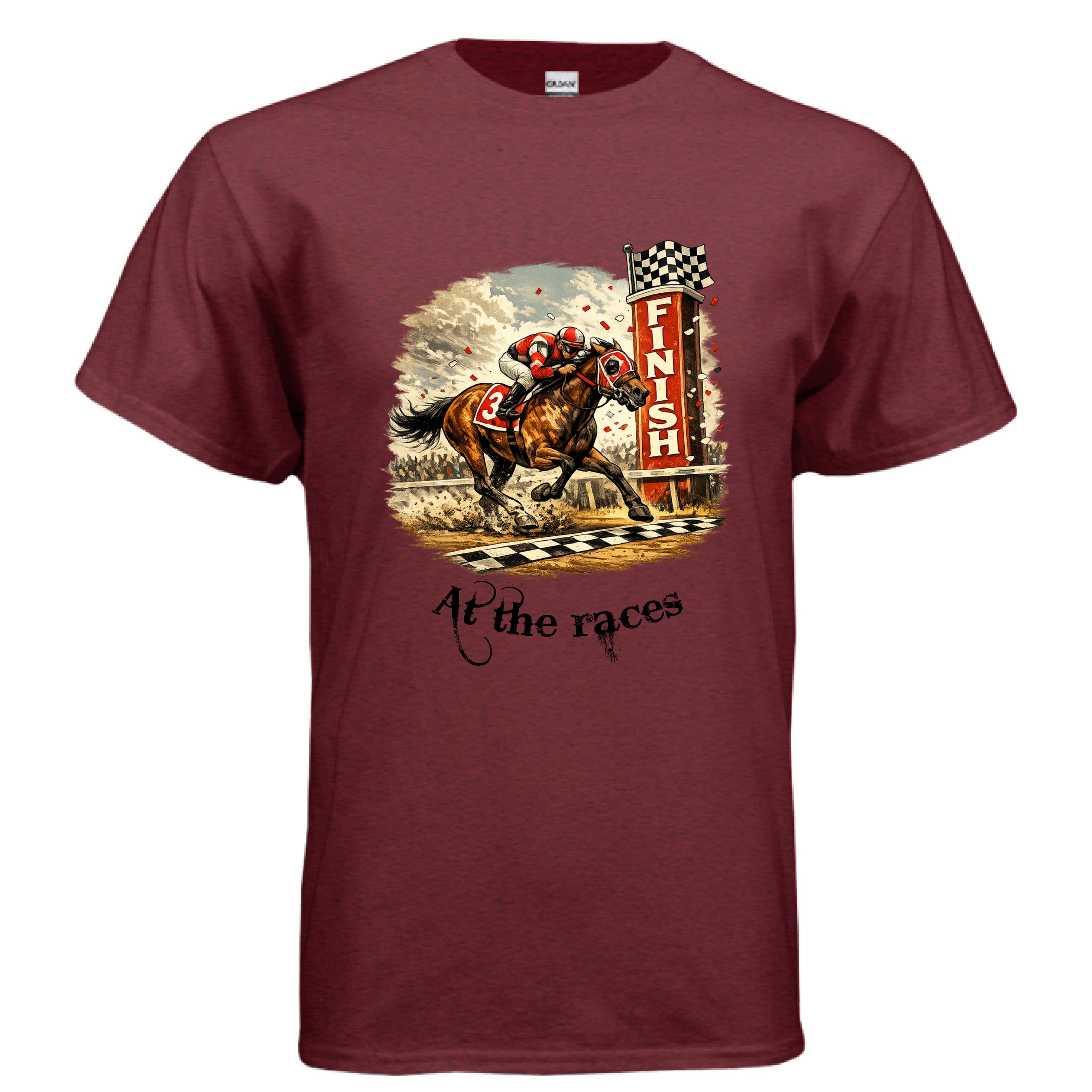 ANTIQUE CHERRY RED - FRONT