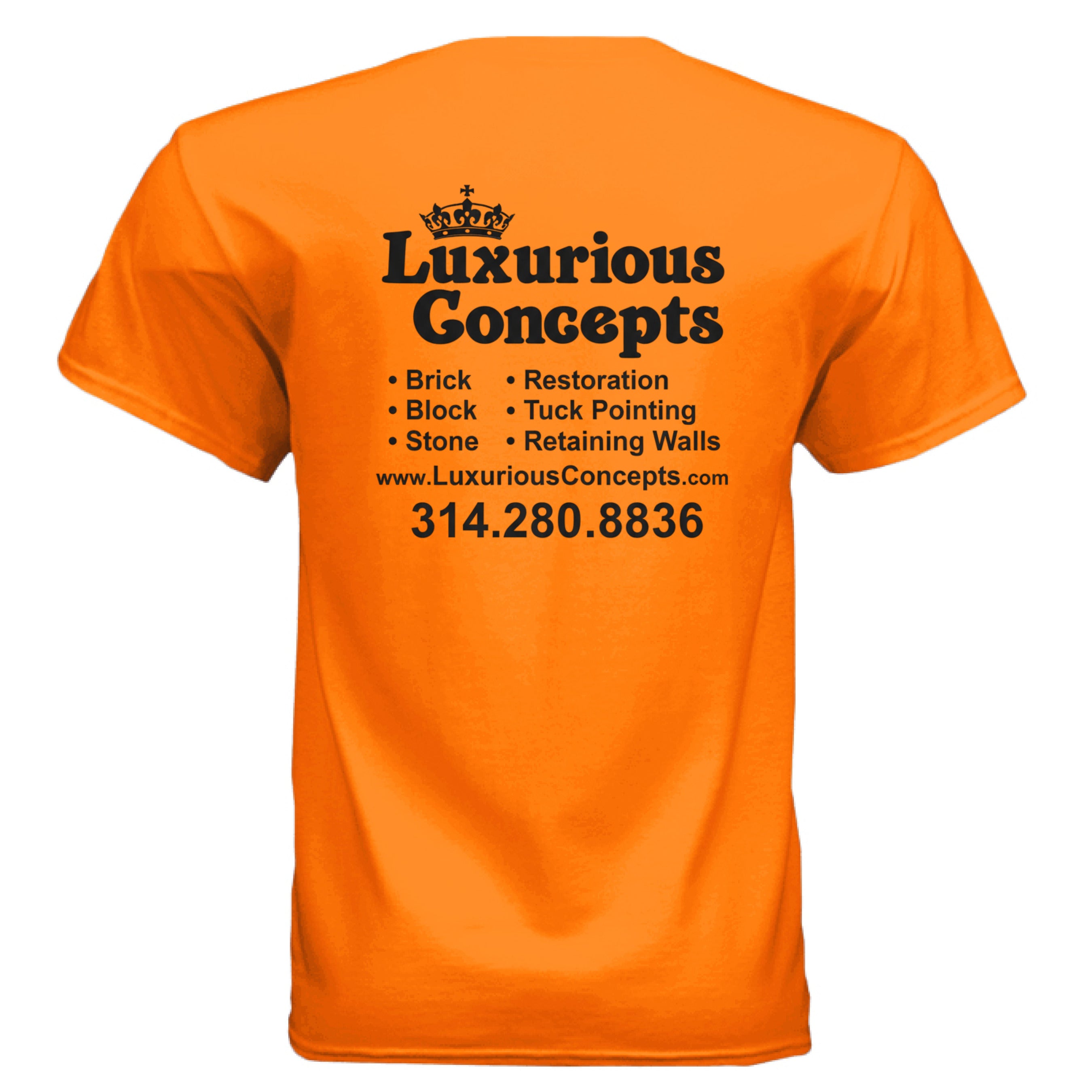 Safety Orange - BACK