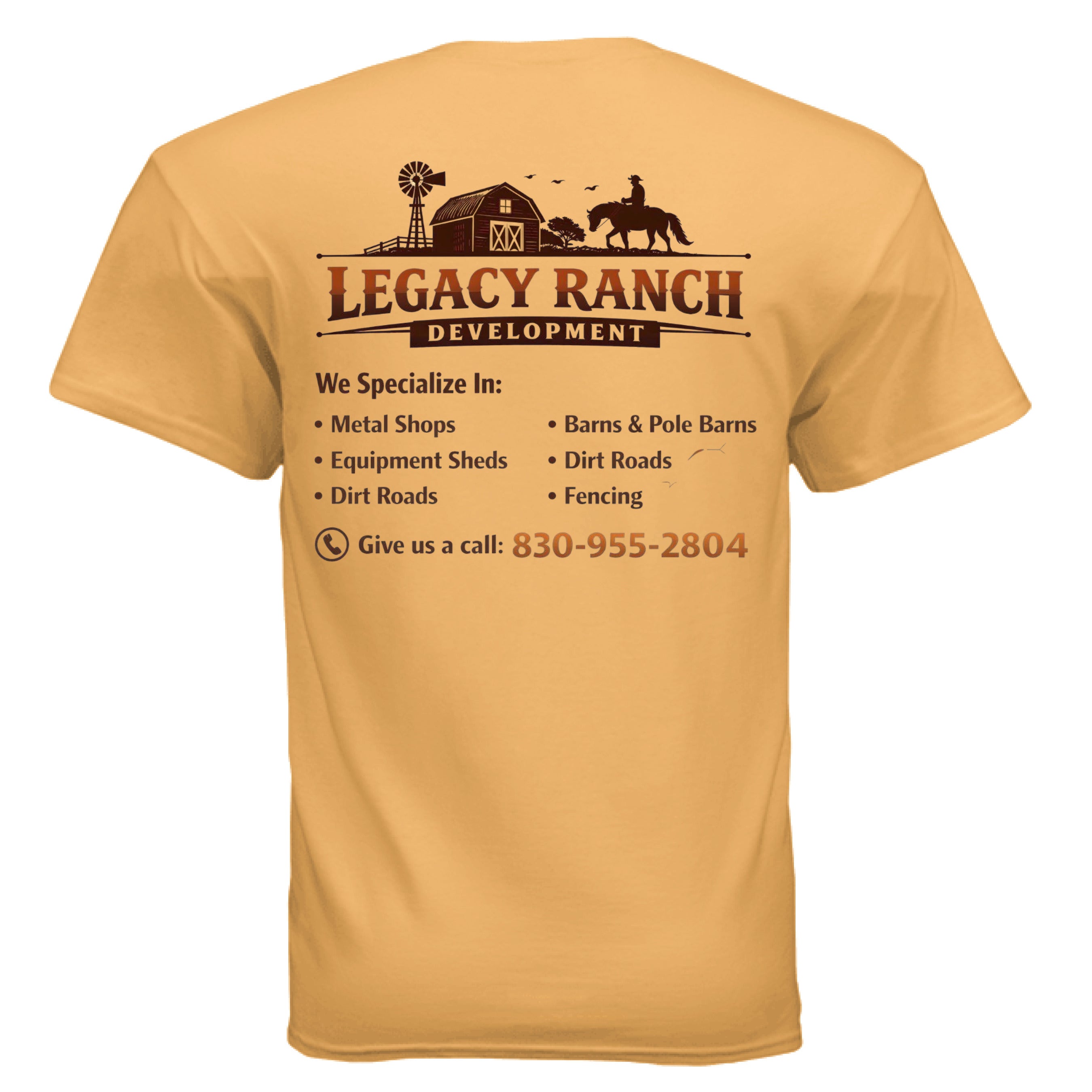 TENNESSEE ORANGE - BACK