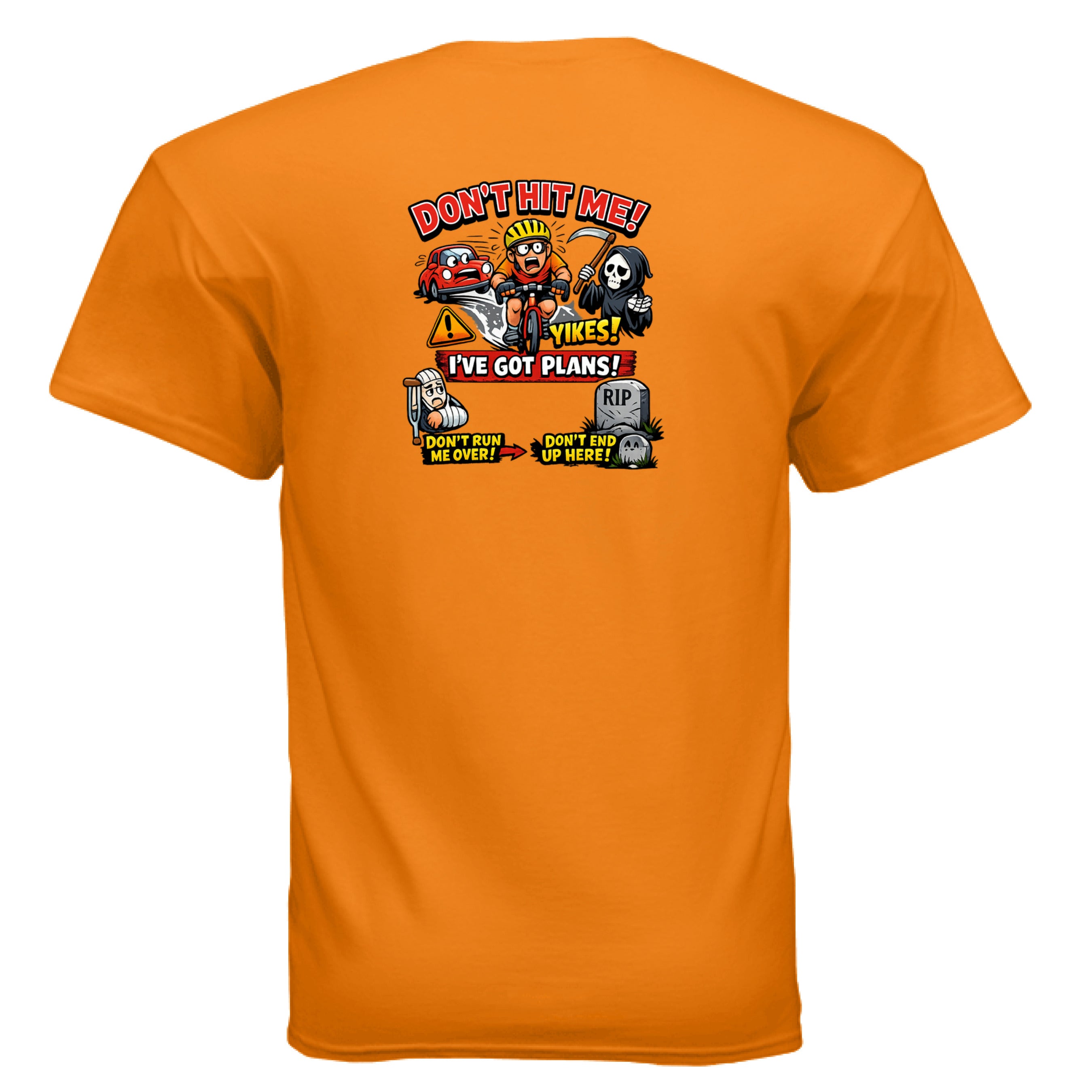 SAFETY ORANGE - BACK